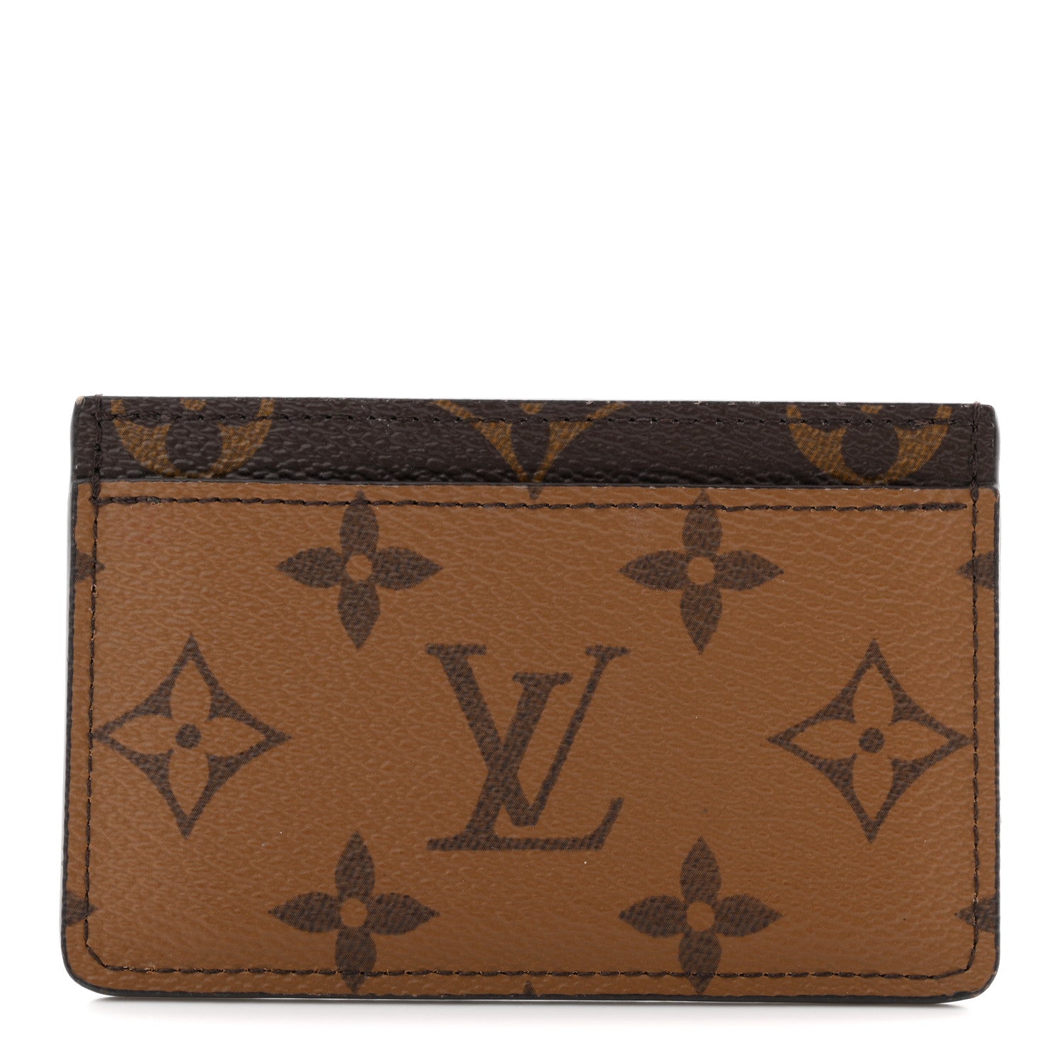 Reverse Monogram Card Holder