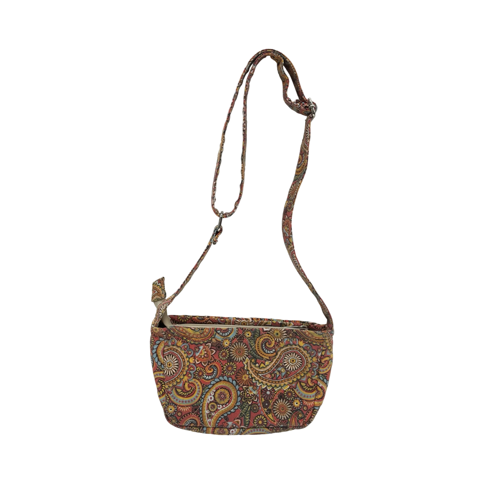 Crossbody By Clothes Mentor In Paisley Print, Size:Small