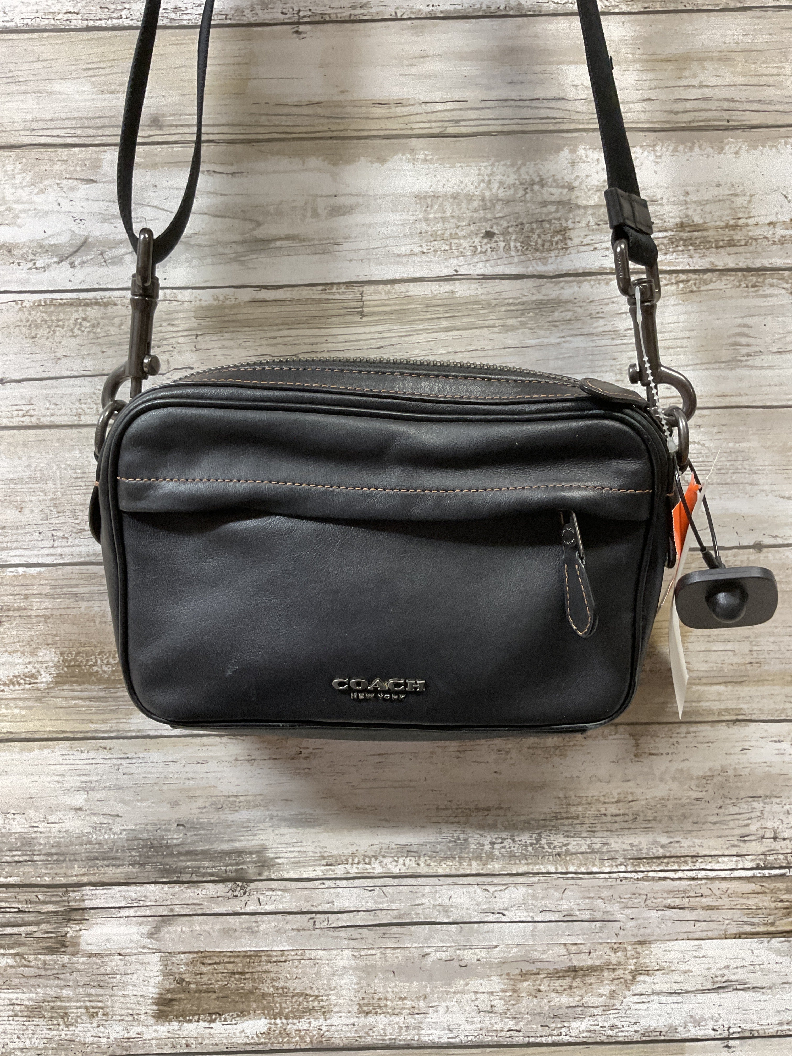 Handbag Designer By Coach In Black, Size:Small