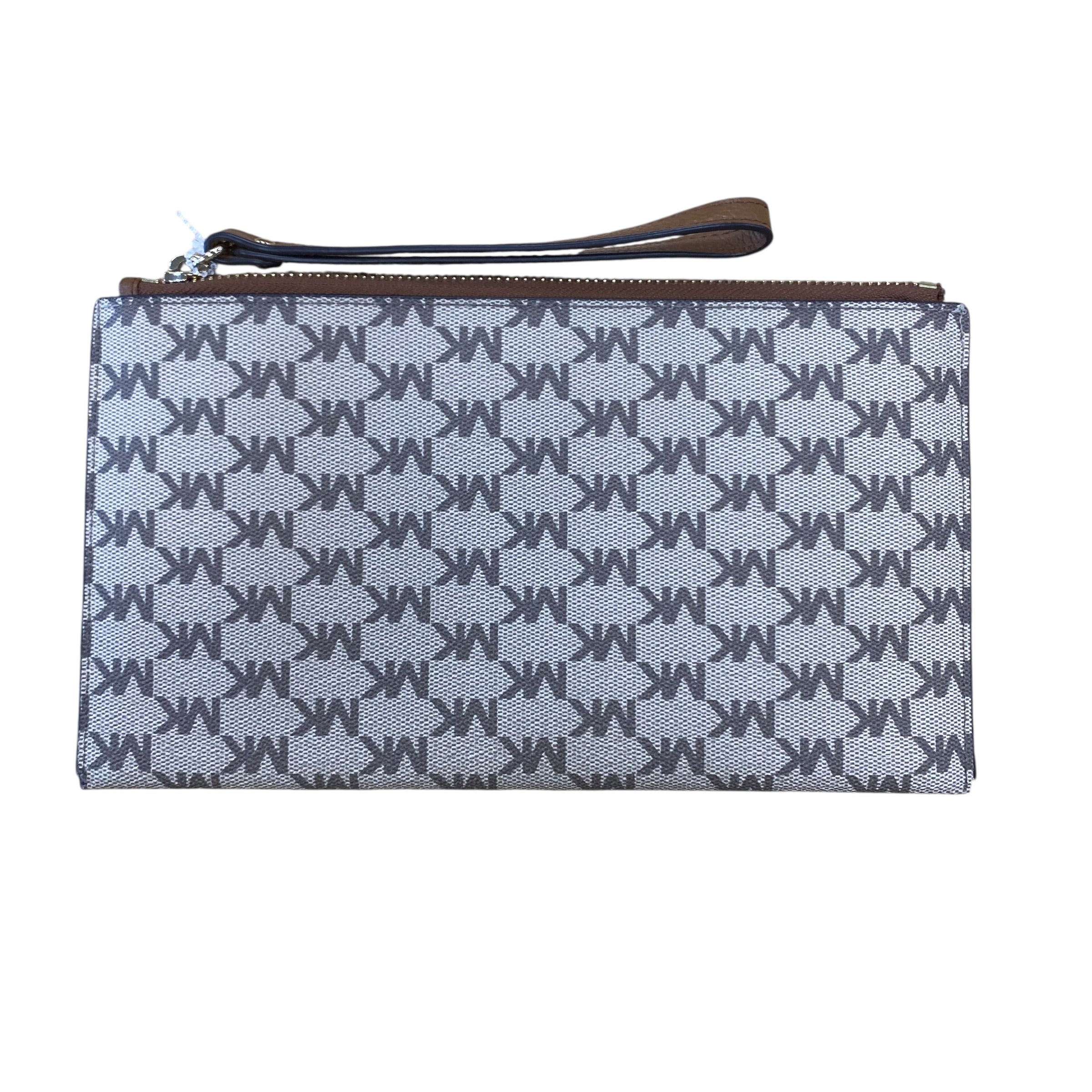 Wristlet Designer By Michael Kors In Tan, Size:Large