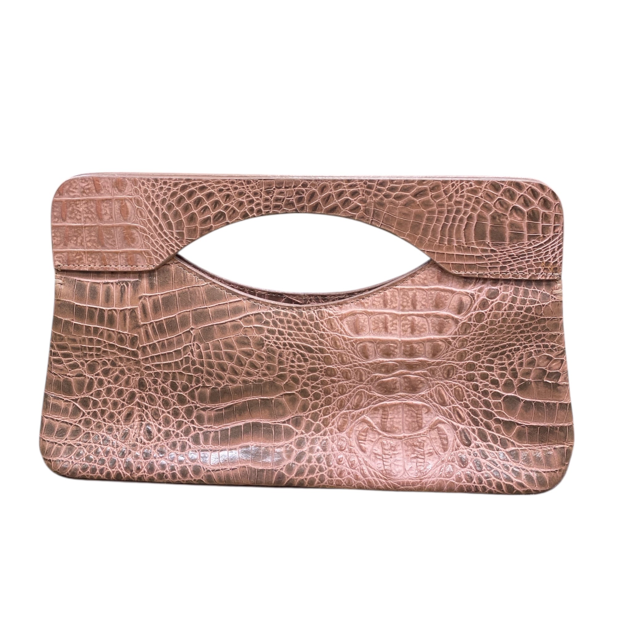 Handbag By Wilsons Leather In Snakeskin Print, Size:Medium