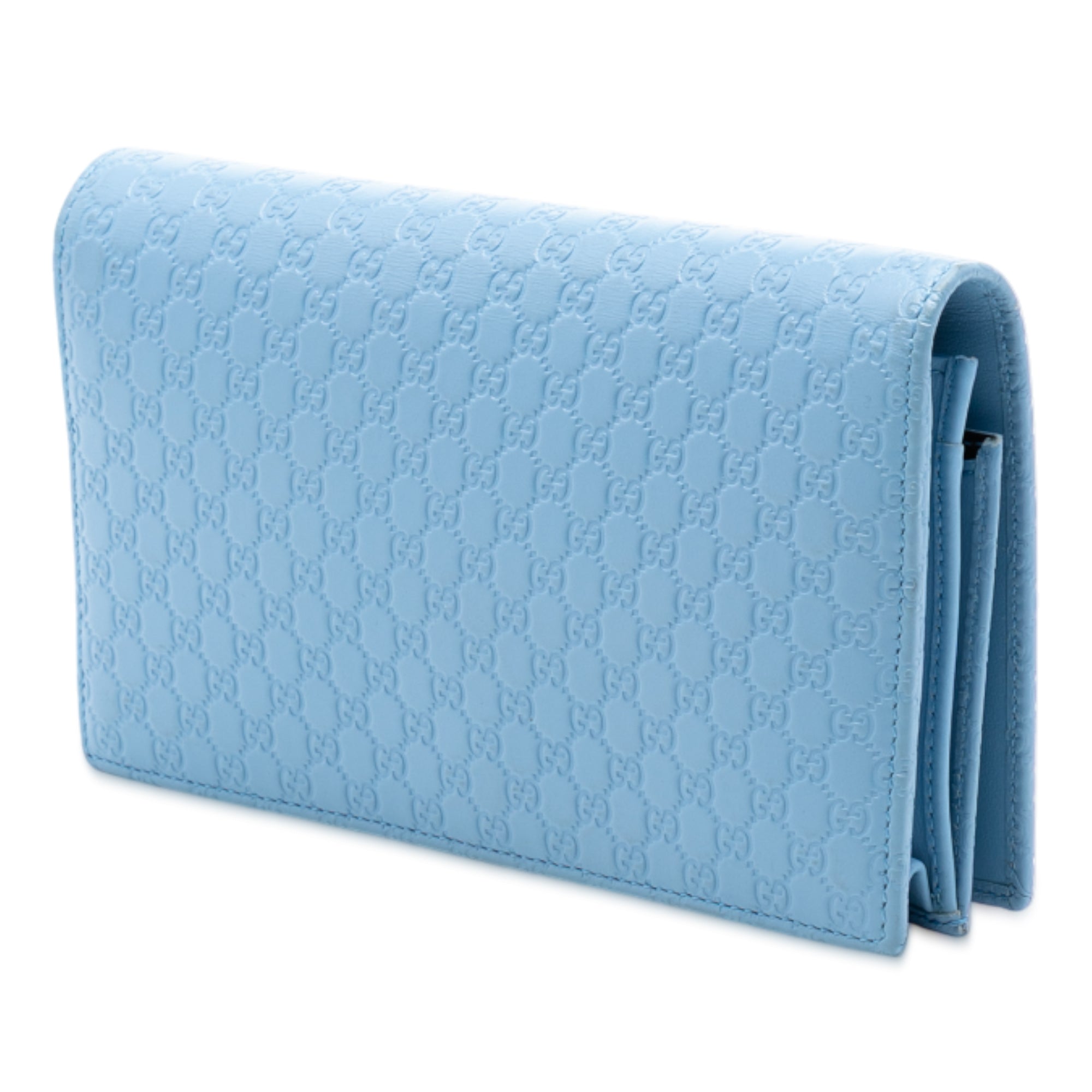 Wallet on Strap Microguccissima Leather