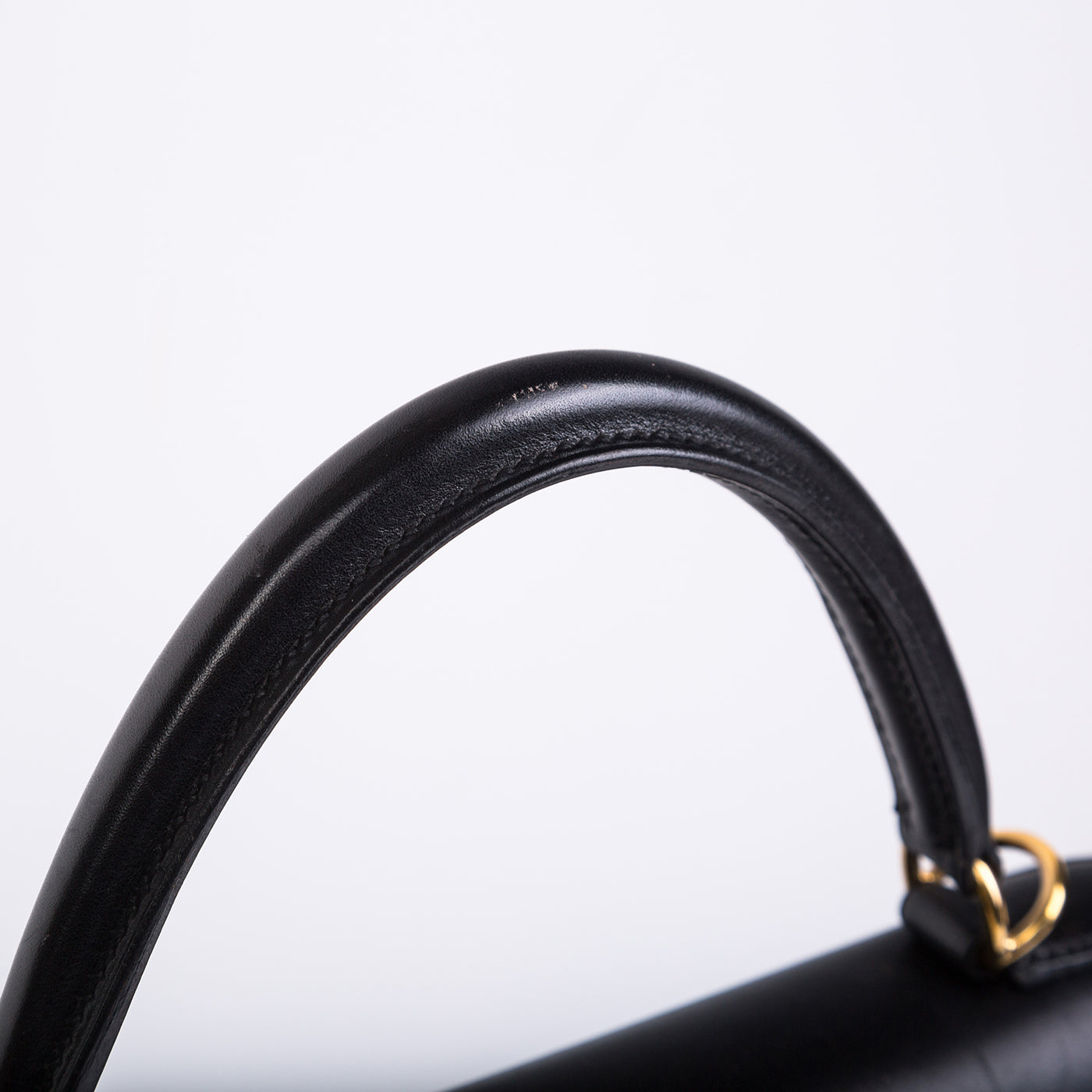 Kelly 28 - Vintage Black Box Calf