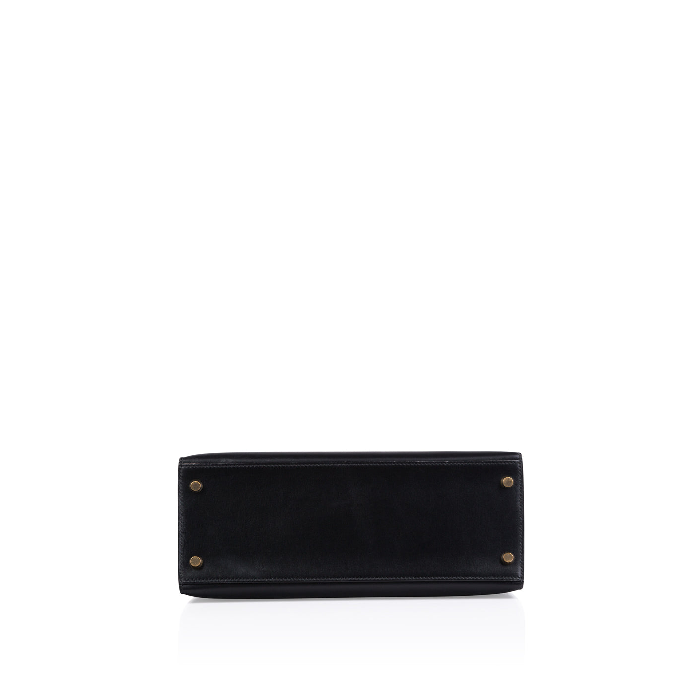 Kelly 28 - Vintage Black Box Calf