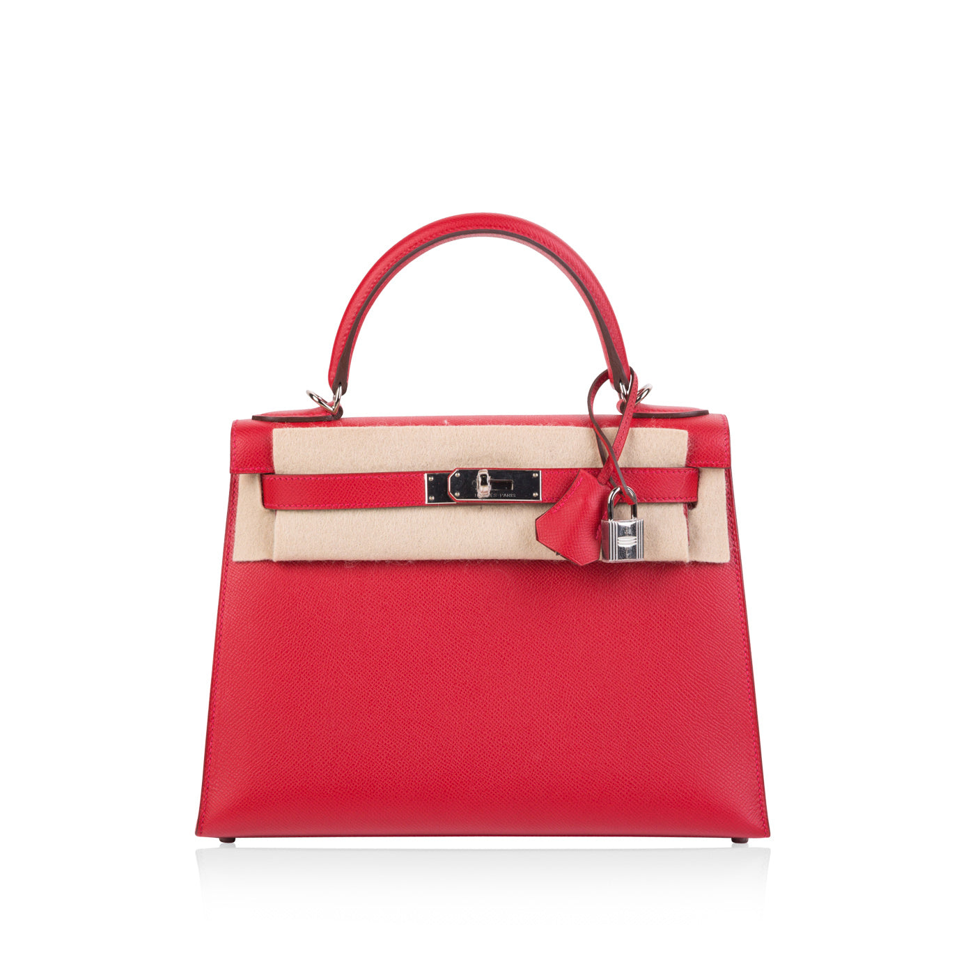 Kelly 28 - Rouge Casaque Sellier Epsom