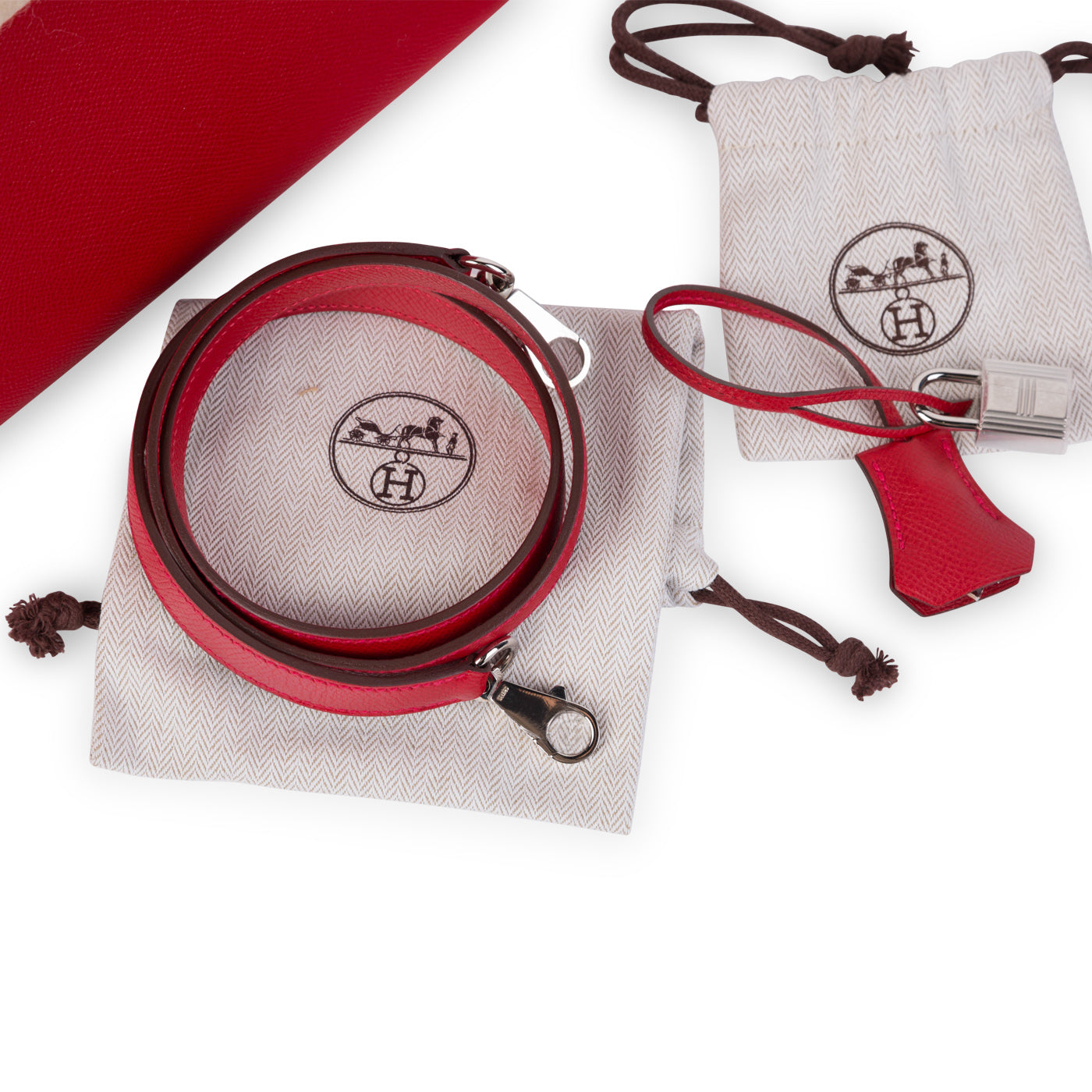 Kelly 28 - Rouge Casaque Sellier Epsom