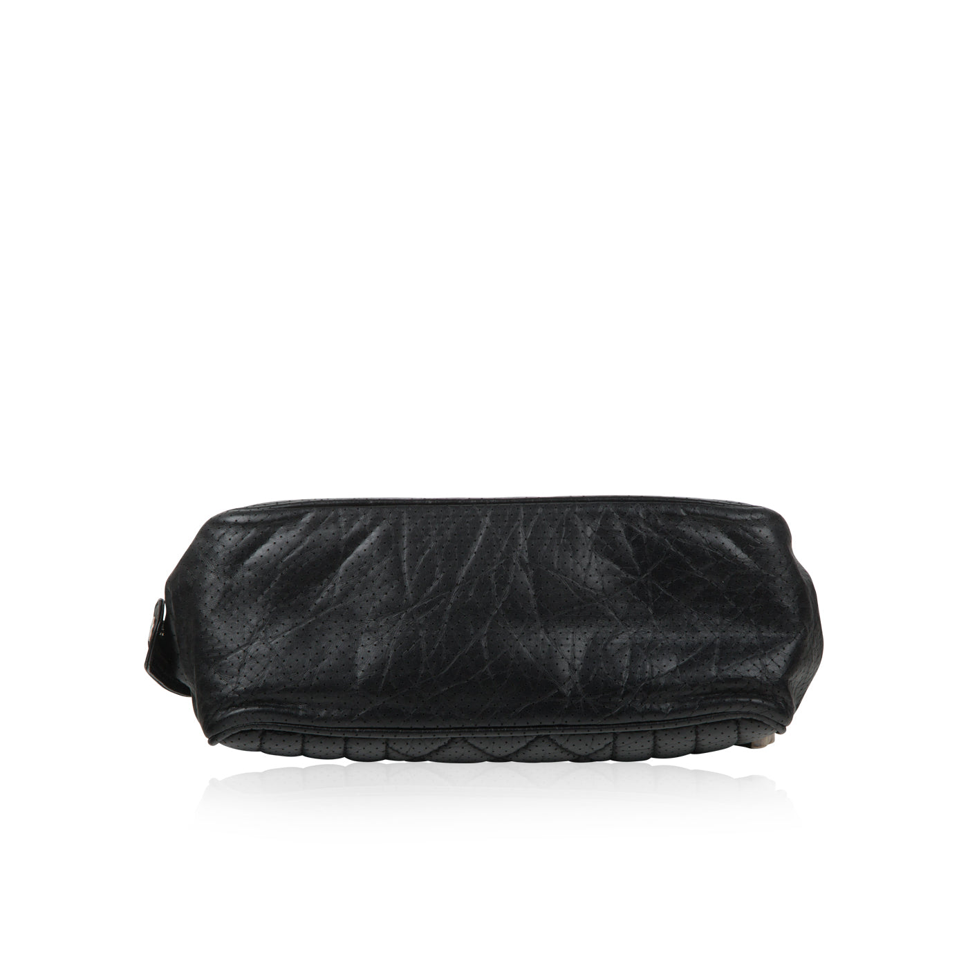 Vintage Perforated Shoulder Bag