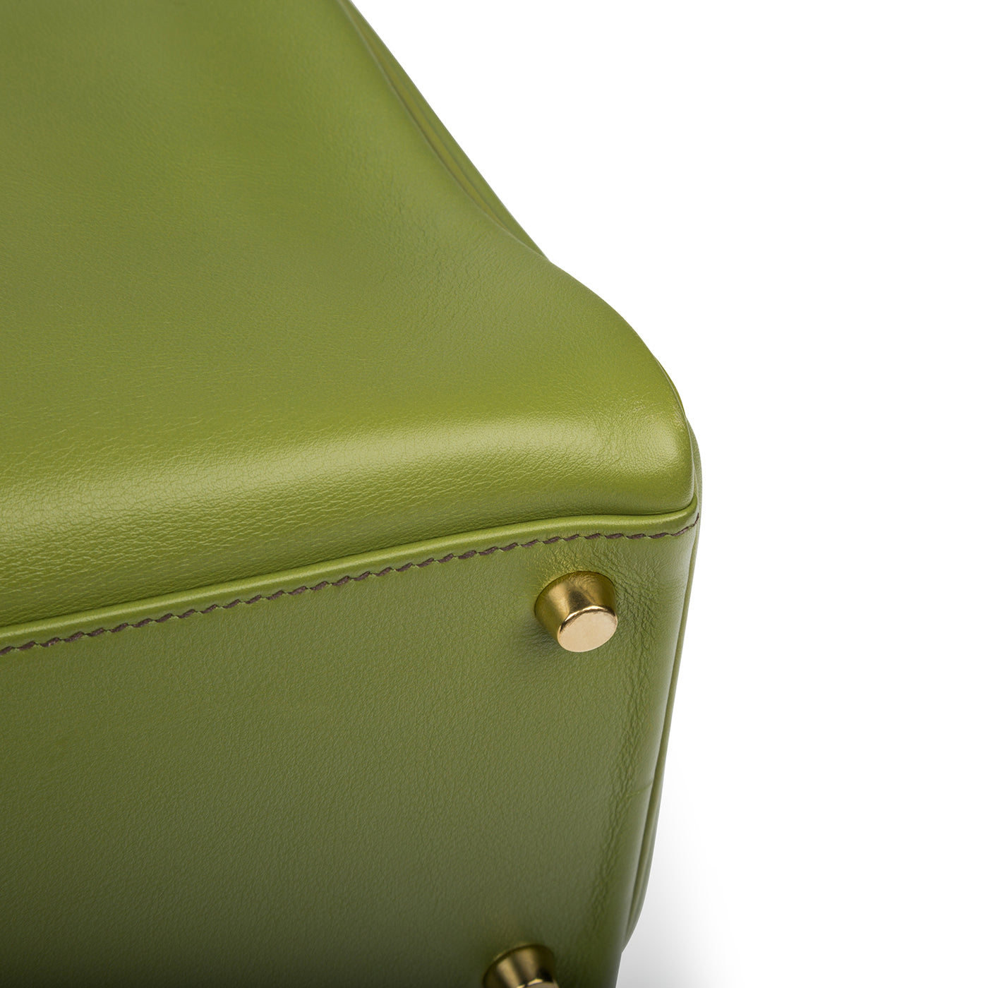 Kelly 35 - Vert Anis Swift leather
