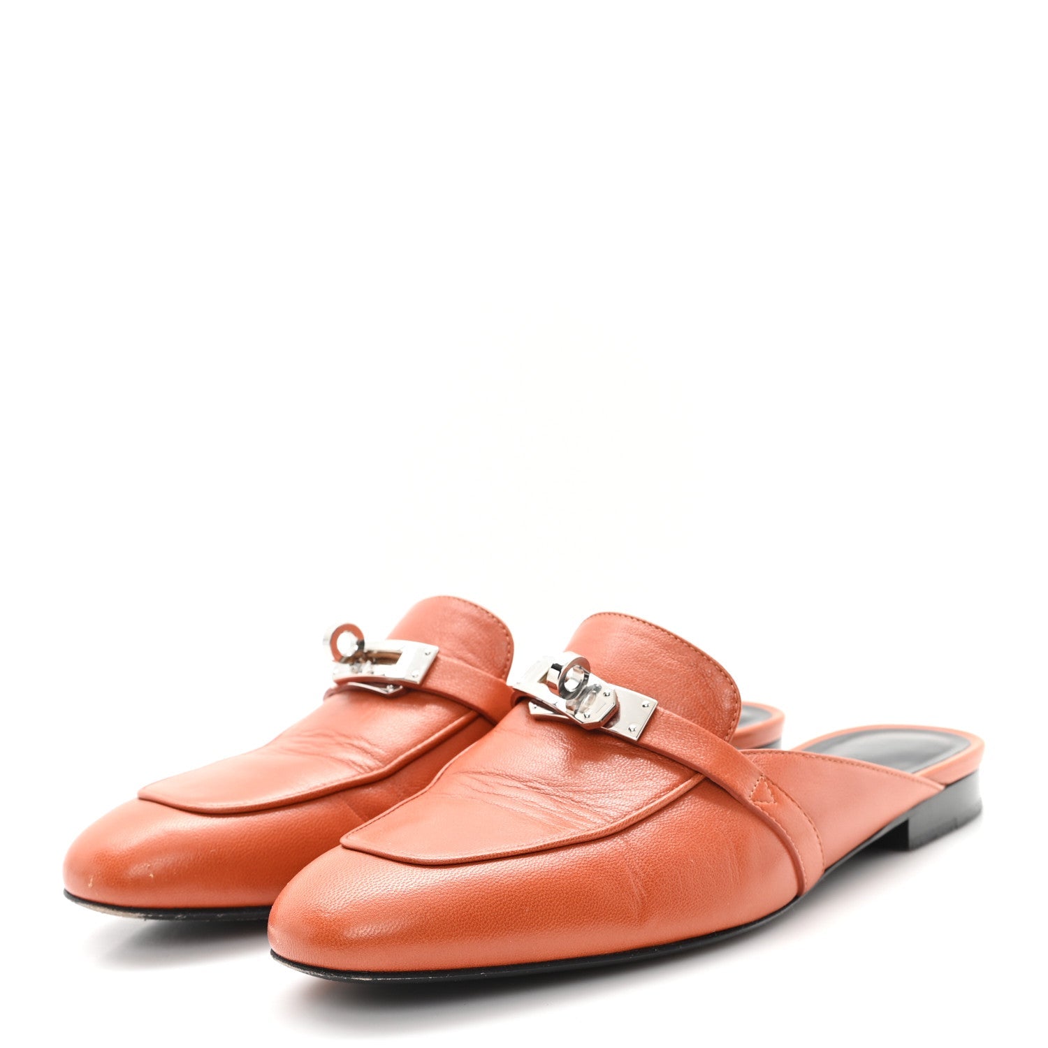 Heritage Calfskin Oz Mules 38 naturel