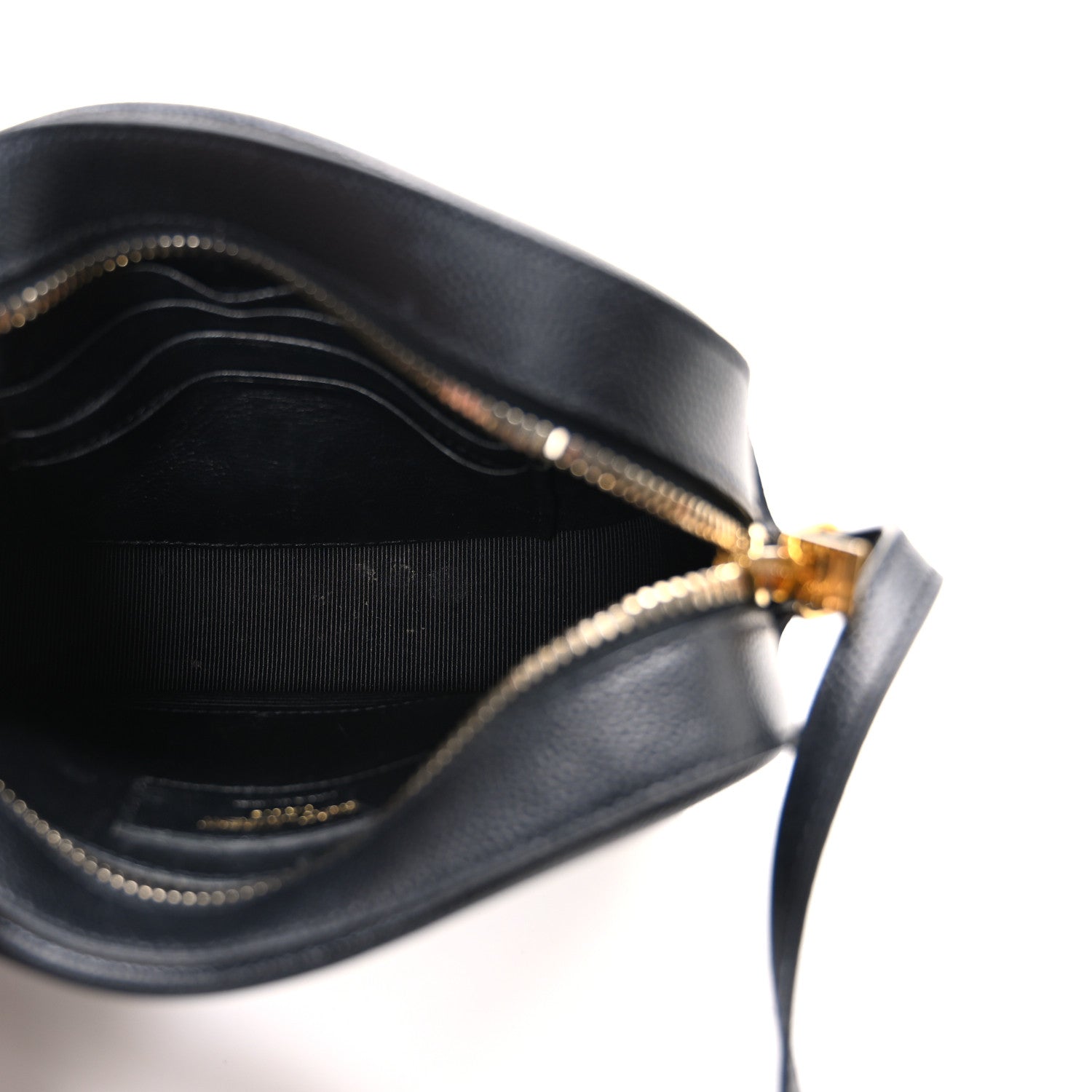 Grain De Poudre Small Classic Monogram Camera Bag Black