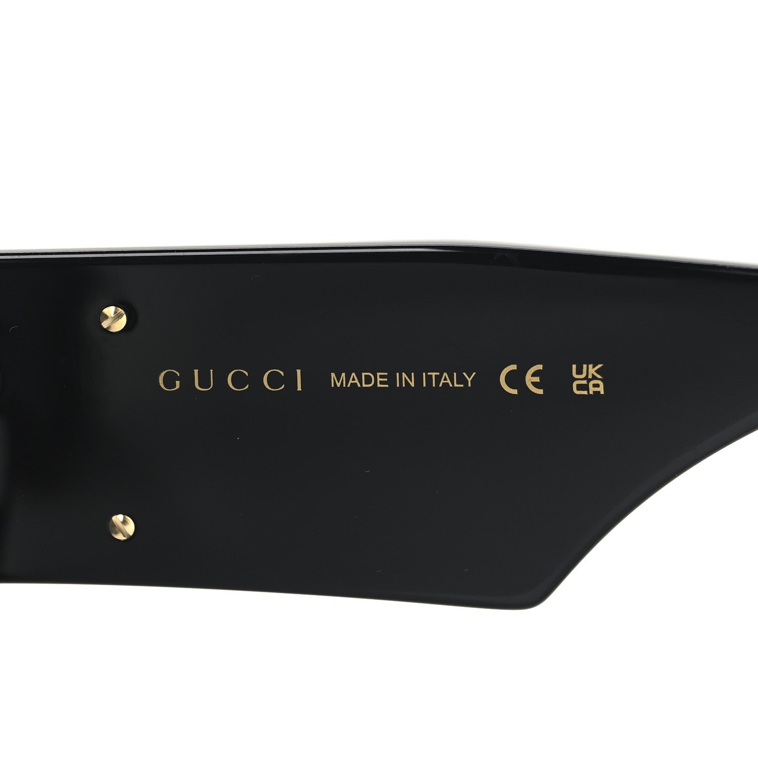 Acetate Square Frame Sunglasses GG0956S Black
