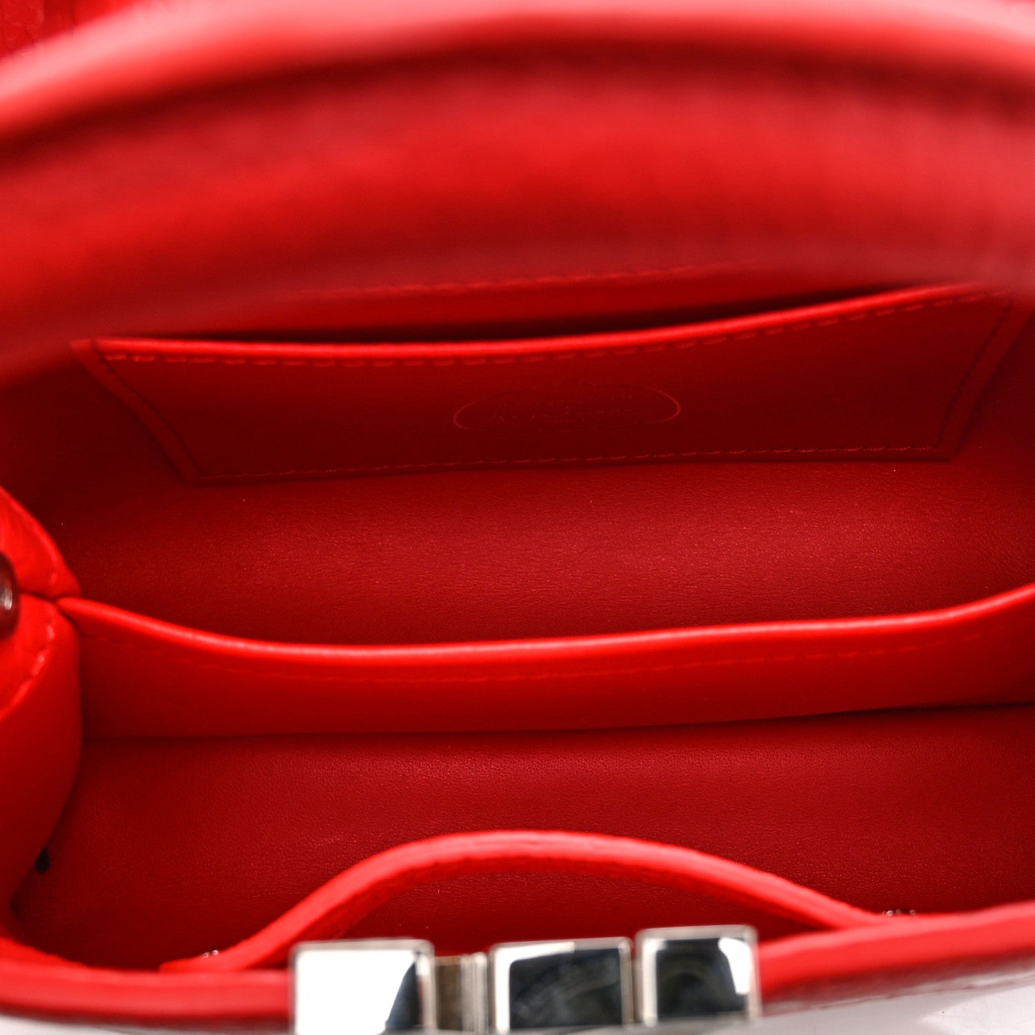 LV X YK Taurillon Capucines Mini Red White