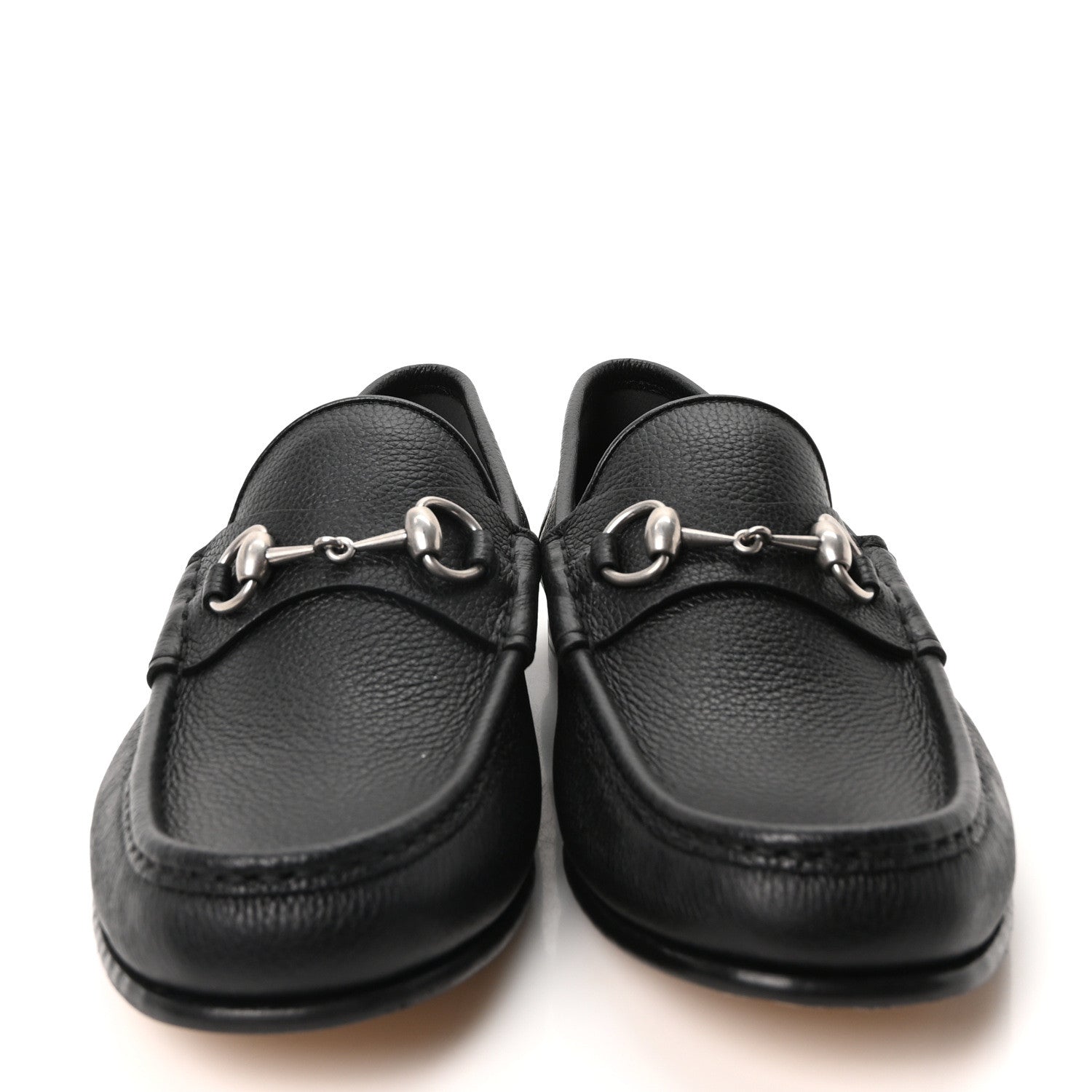 Bryanne Calfskin Mens 1953 Horsebit Loafers 9 Black