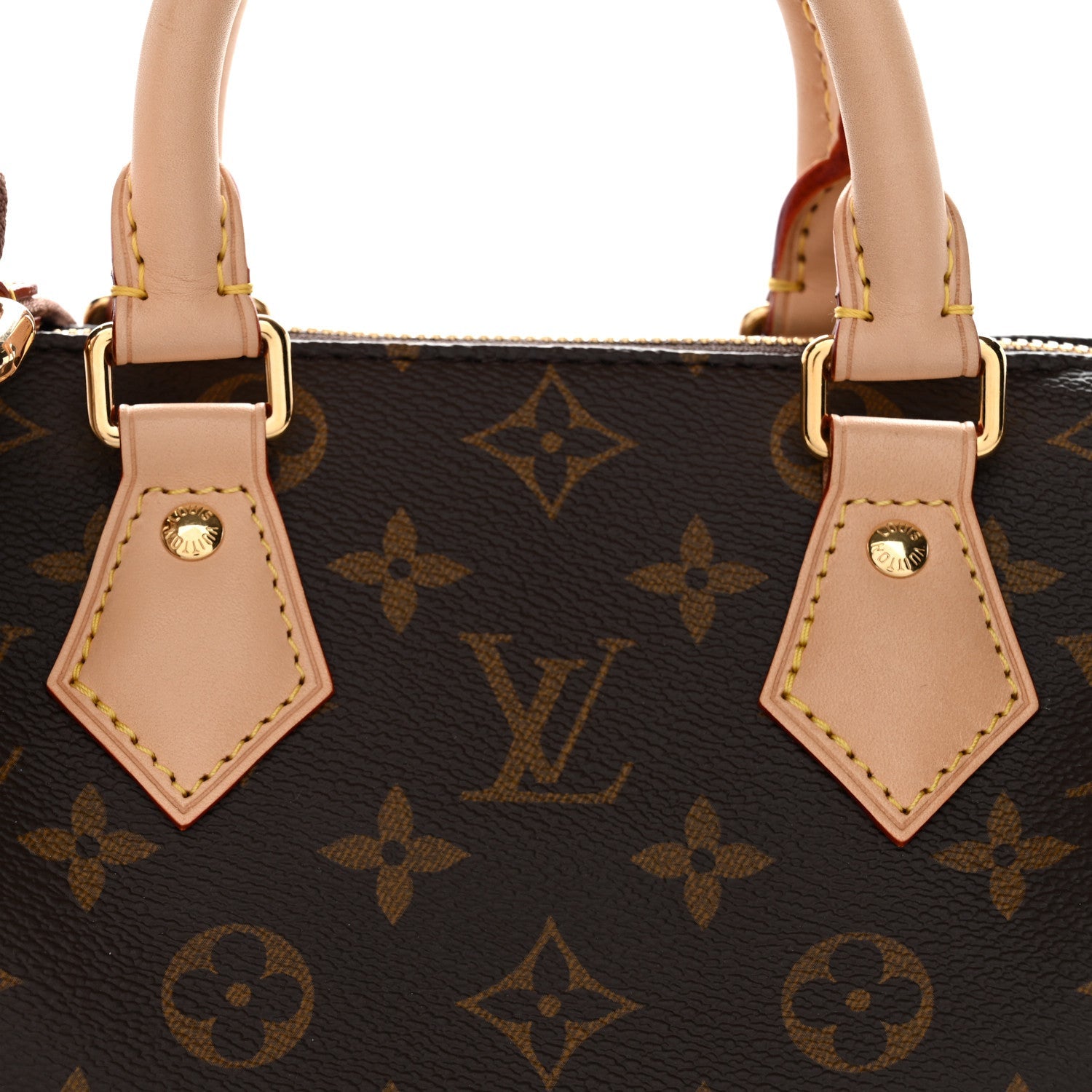 Monogram Speedy Bandouliere 20 Beige
