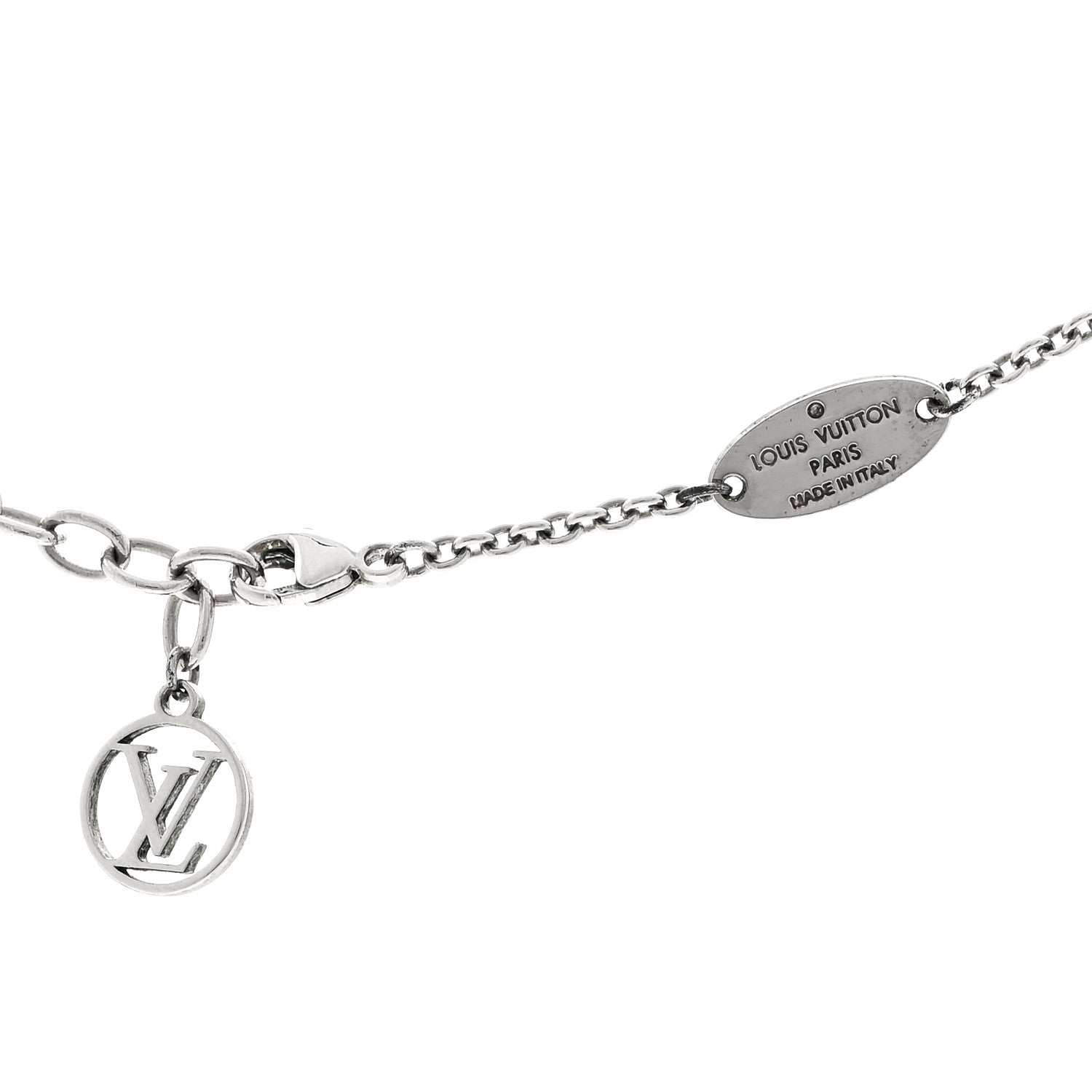 Metal Essential V Supple Necklace Silver