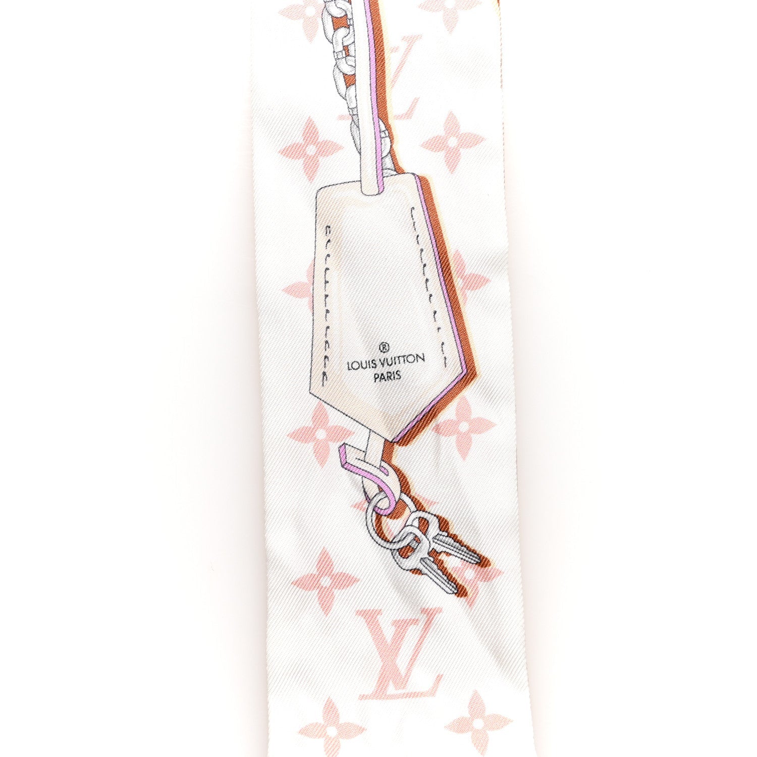 Silk Ultimate Monogram BB Bandeau White