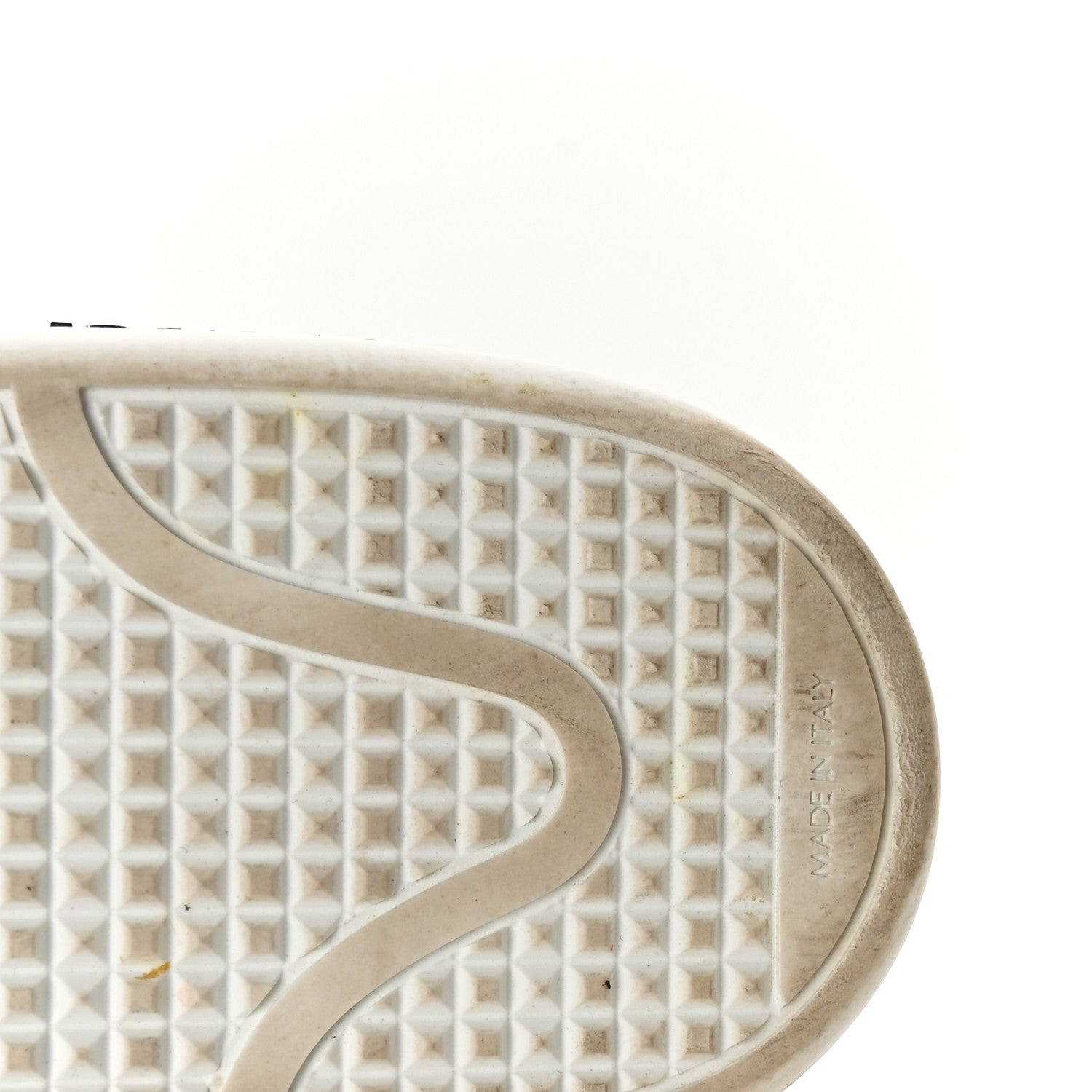 Damier Azur Front Row Sneaker 37.5 White