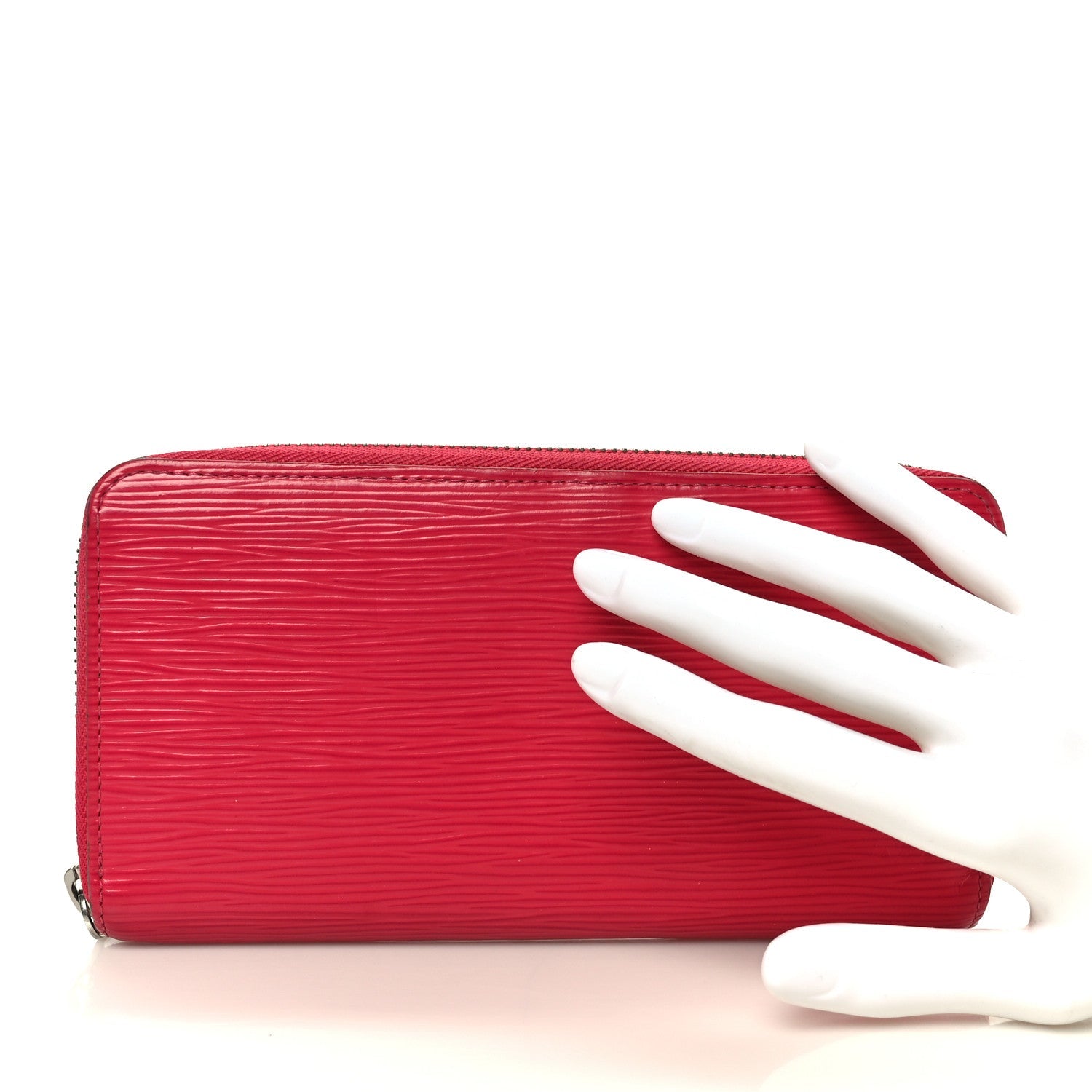 Epi Zippy Compact Wallet Fuchsia