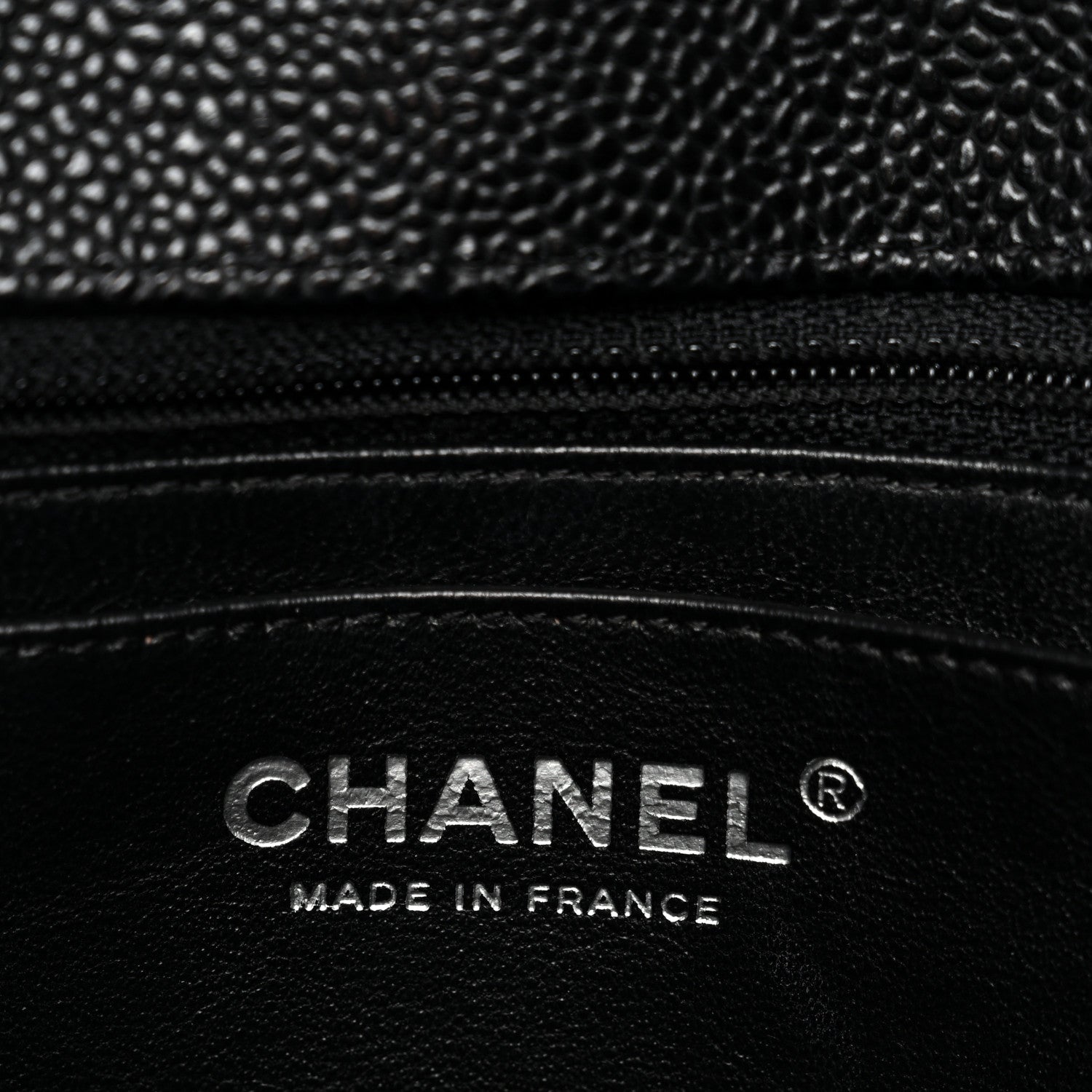Caviar Quilted Jumbo Single Flap Black