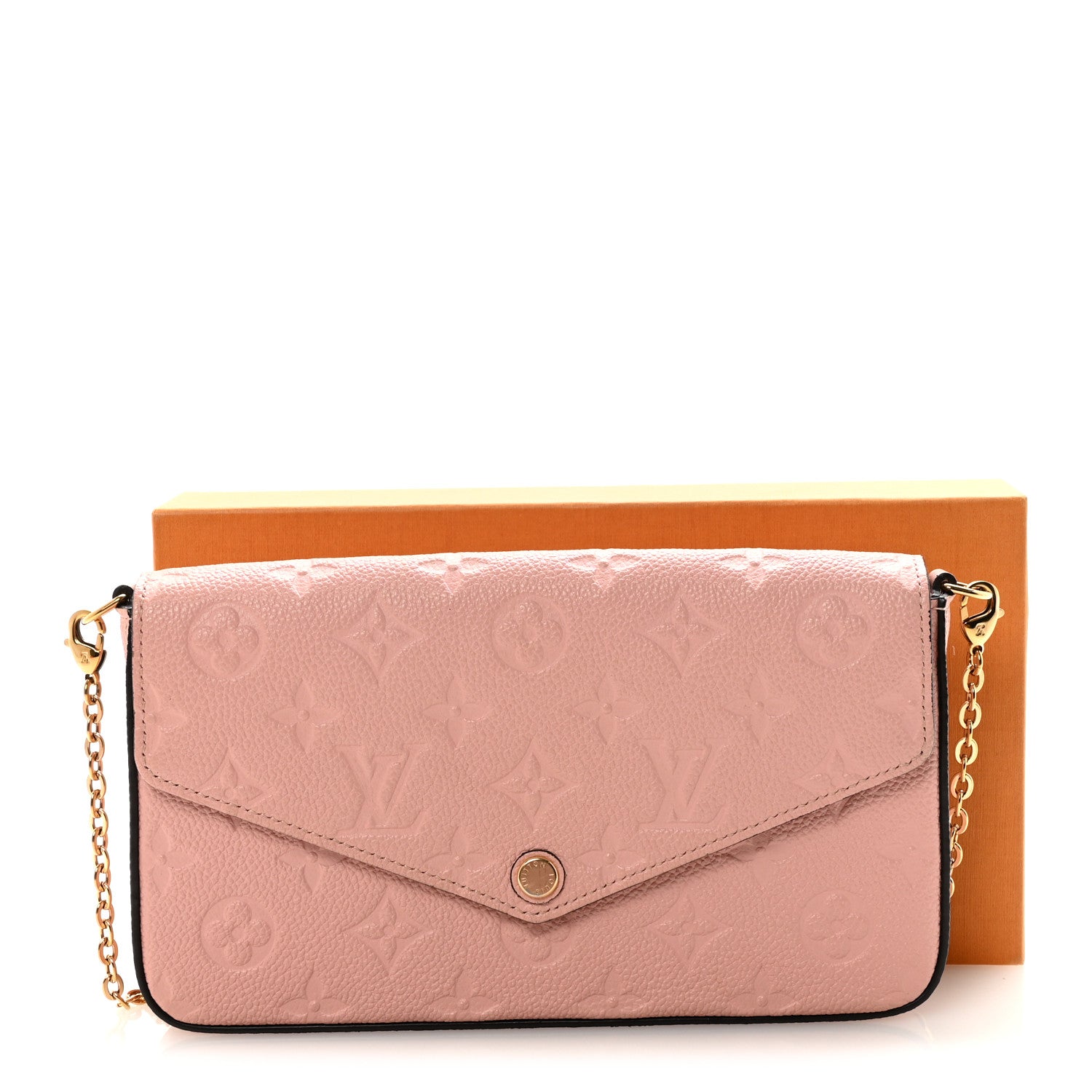 Empreinte Pochette Felicie Chain Wallet Rose Poudre