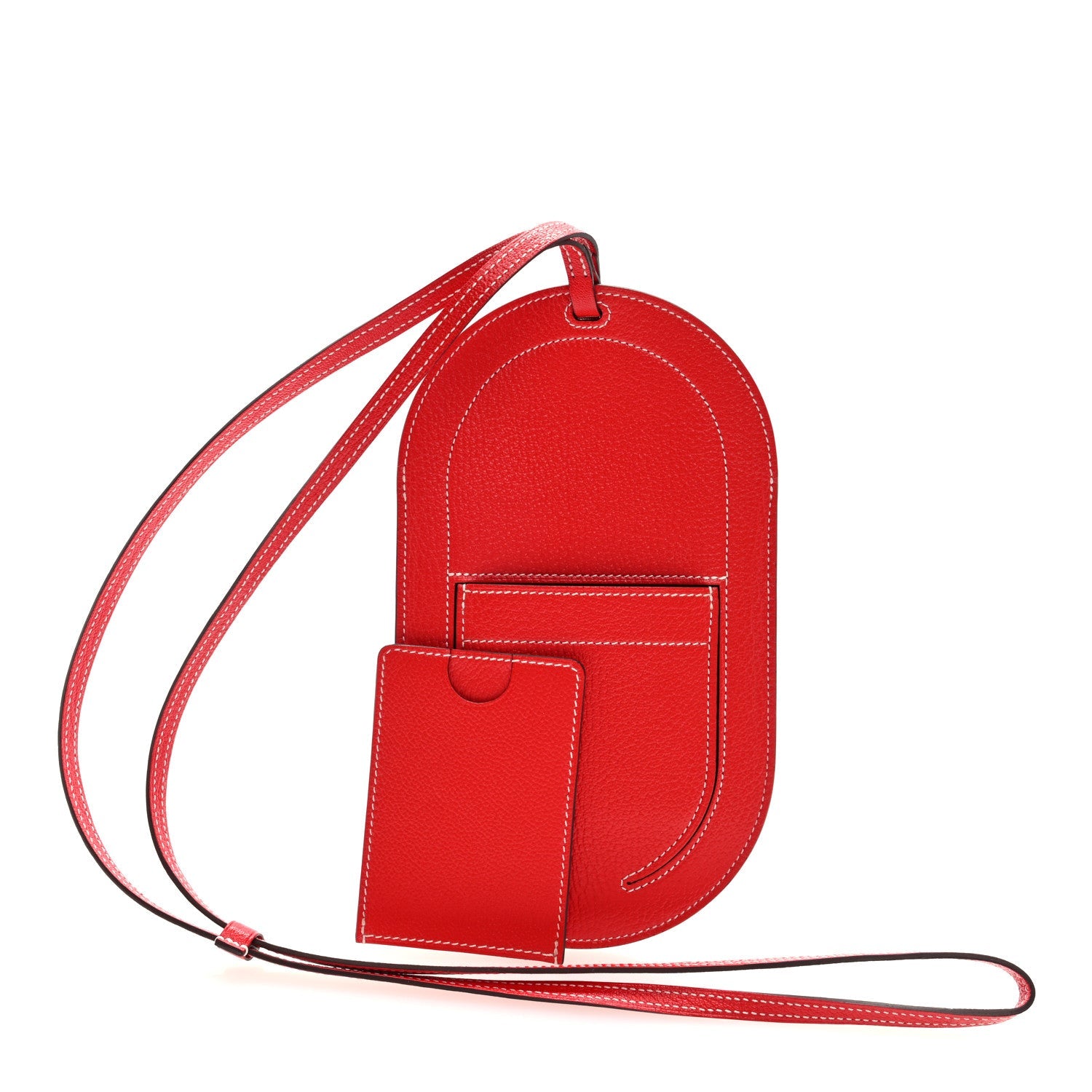 Chevre Mysore In-The-Loop Phone To Go PM Case Rouge De Coeur White