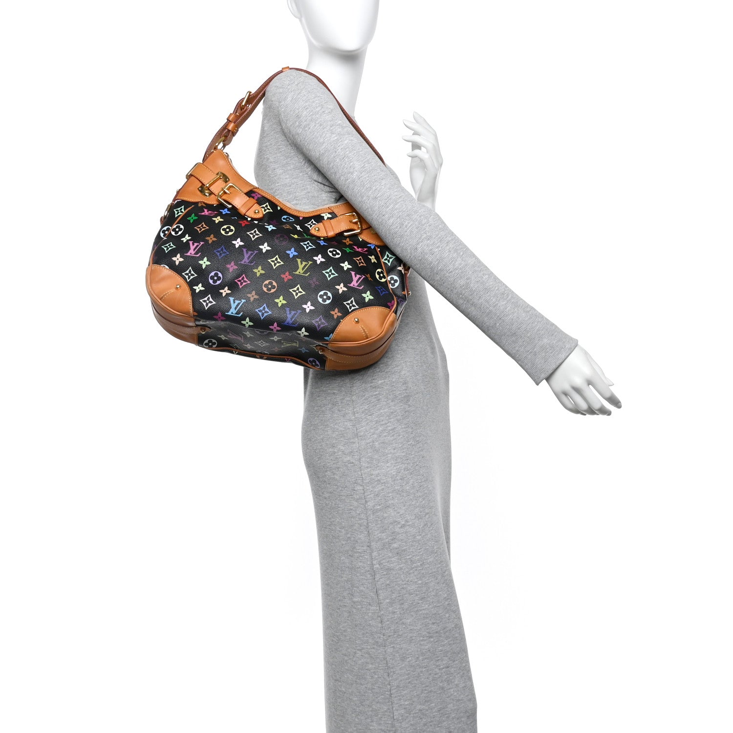 Monogram Multicolor Greta Black