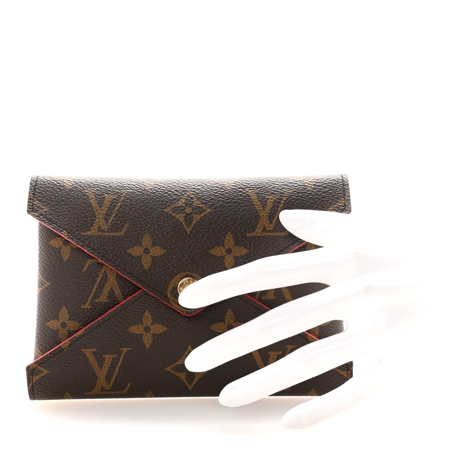 Monogram Medium Kirigami Pochette Insert Coquelicot