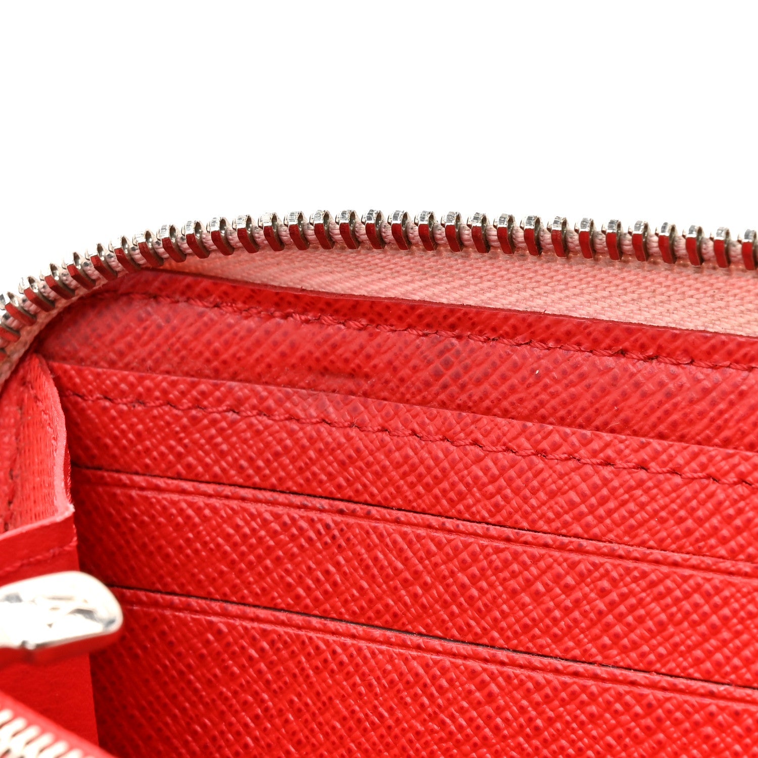 Epi Blooming Corners Clemence Wallet Rose Ballerine Coquelicot