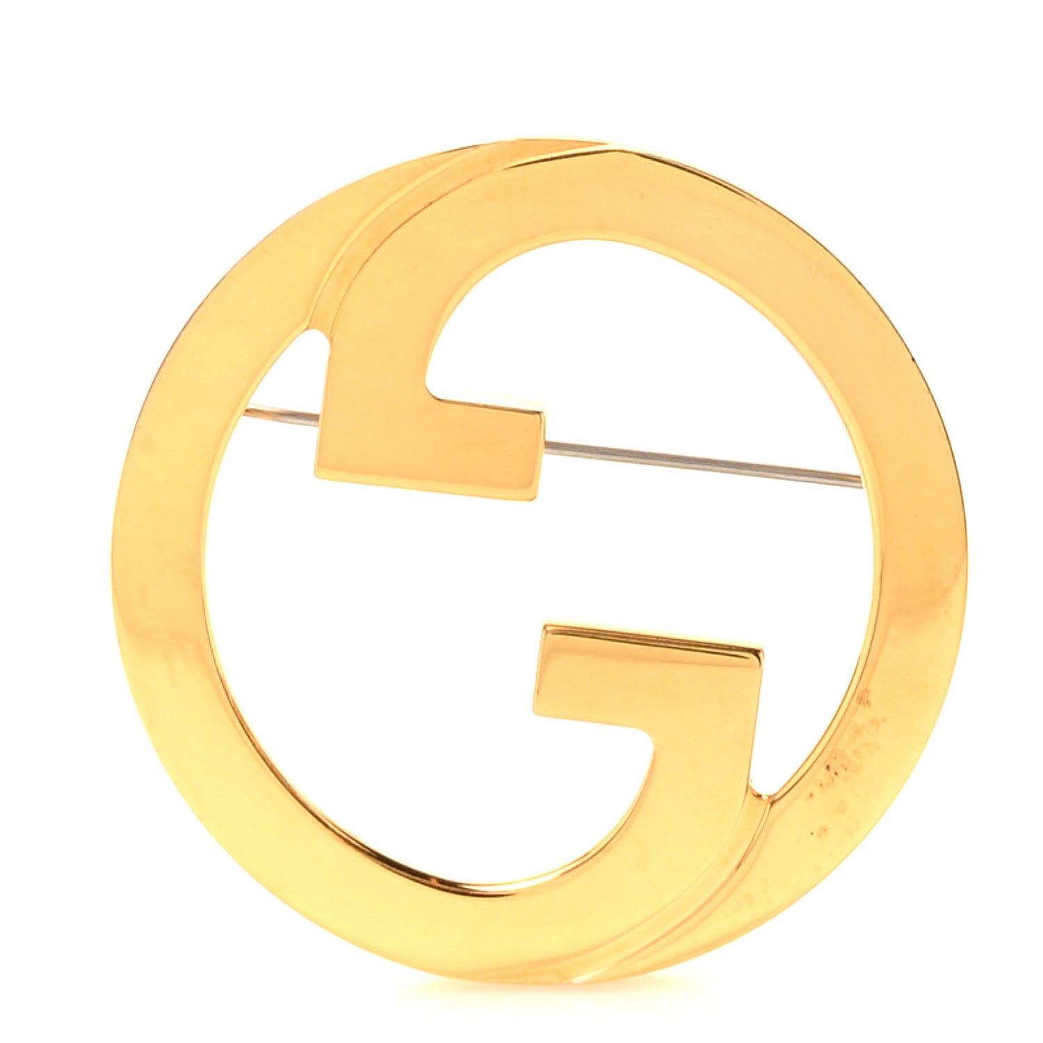 Metal Blondie Brooch Gold