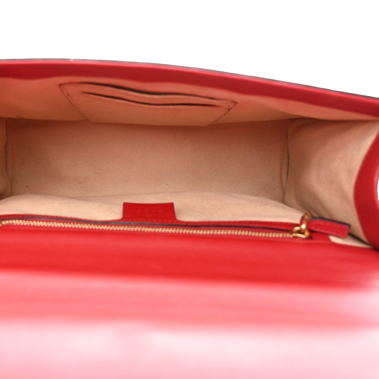 GG Supreme Monogram Blooms Medium Padlock Shoulder Bag Beige Blue Navy Hibiscus Red