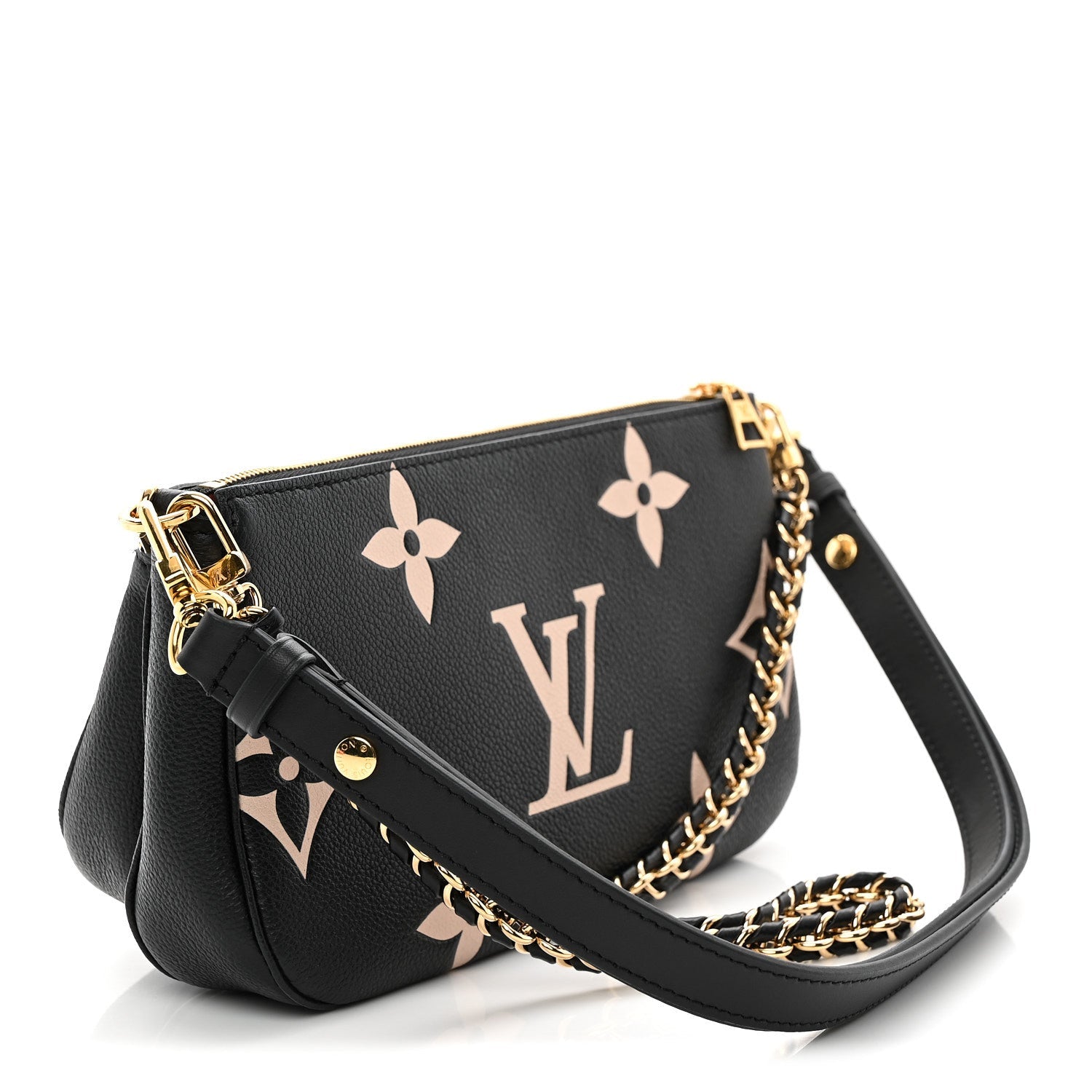 Empreinte Monogram Giant Multi Pochette Accessories Black Beige