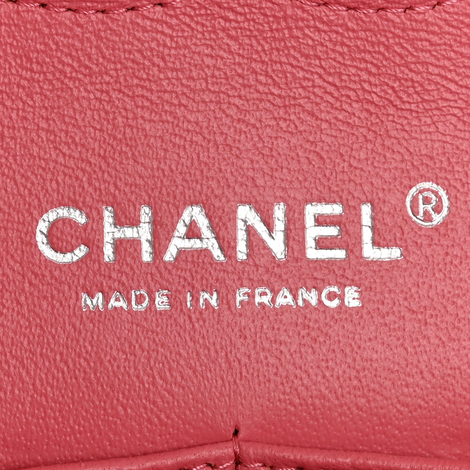 Lambskin Quilted Medium Double Flap Pink