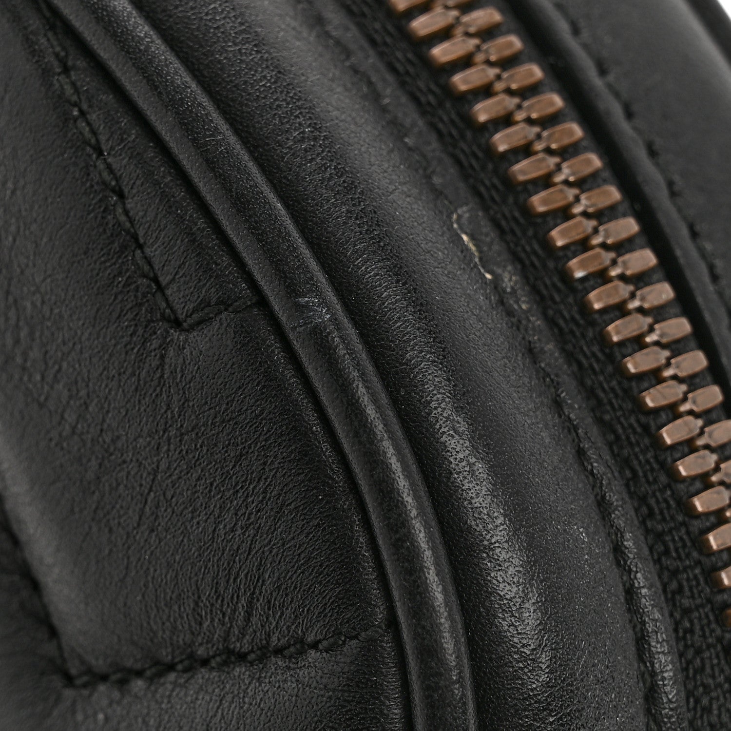 Calfskin Matelasse GG Marmont Belt Bag 105 42 Black