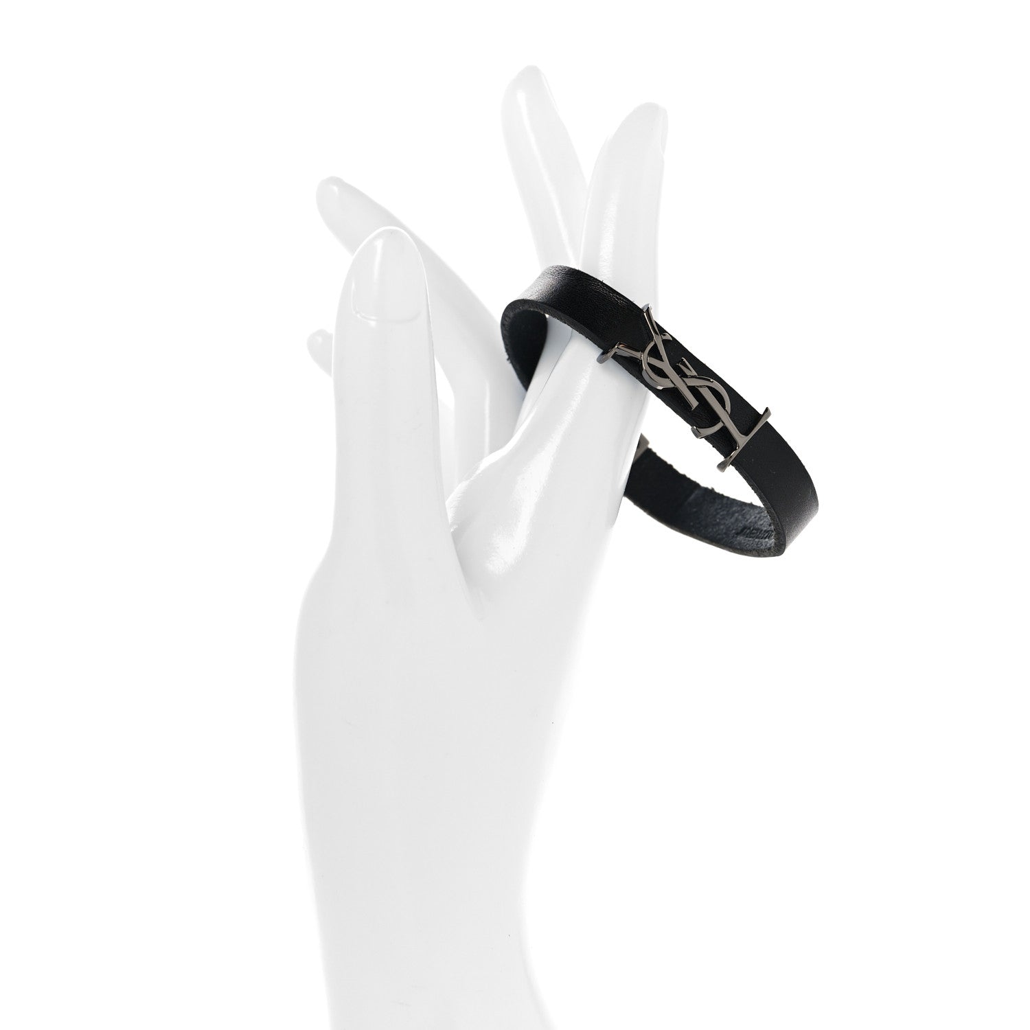 Calfskin Opyum Bracelet S Black