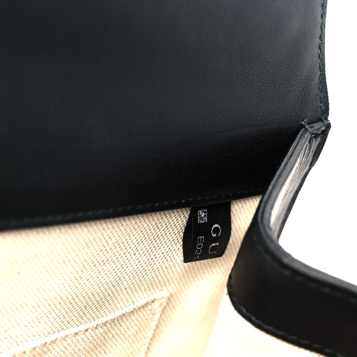 Moon Calfskin Web Large Dionysus Bamboo Top Handle Bag Black