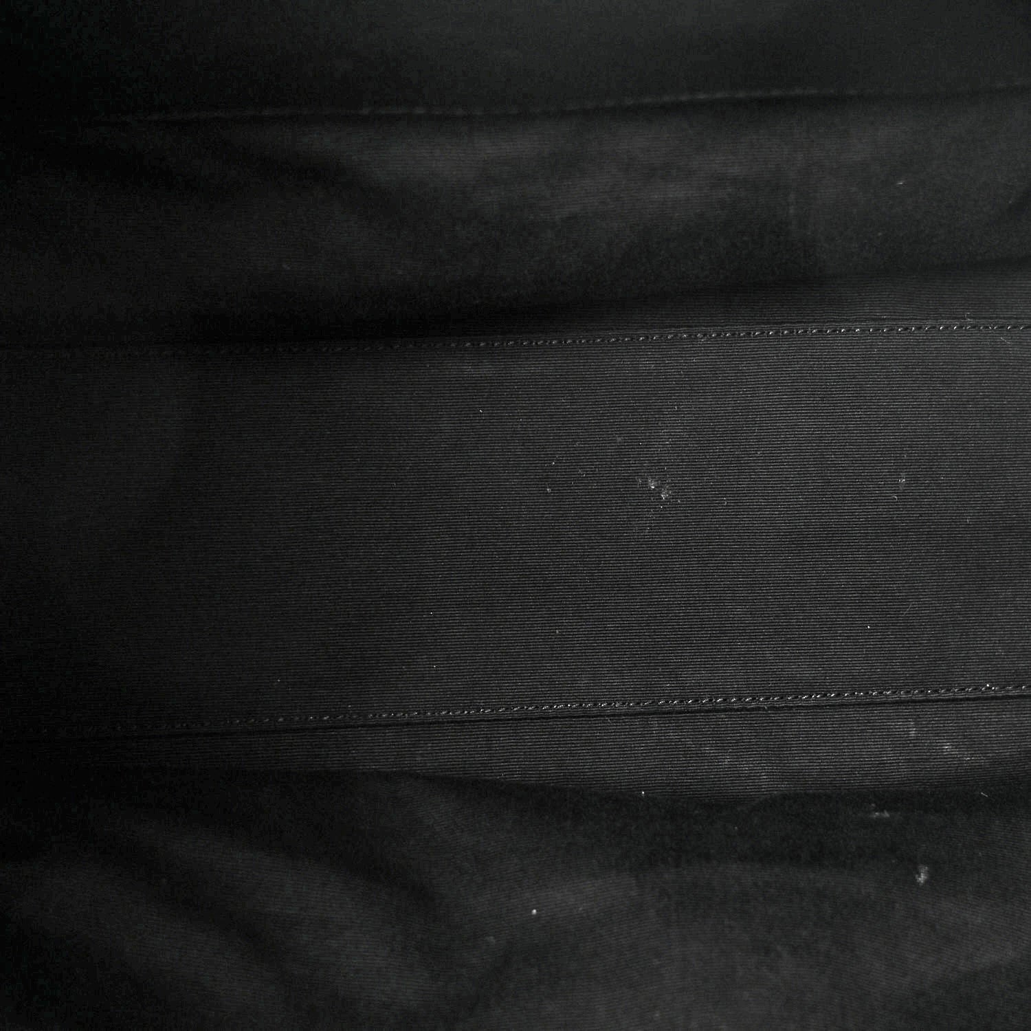 Crinkled Calfskin Matelasse Monogram Large Niki Shopper Tote  Black