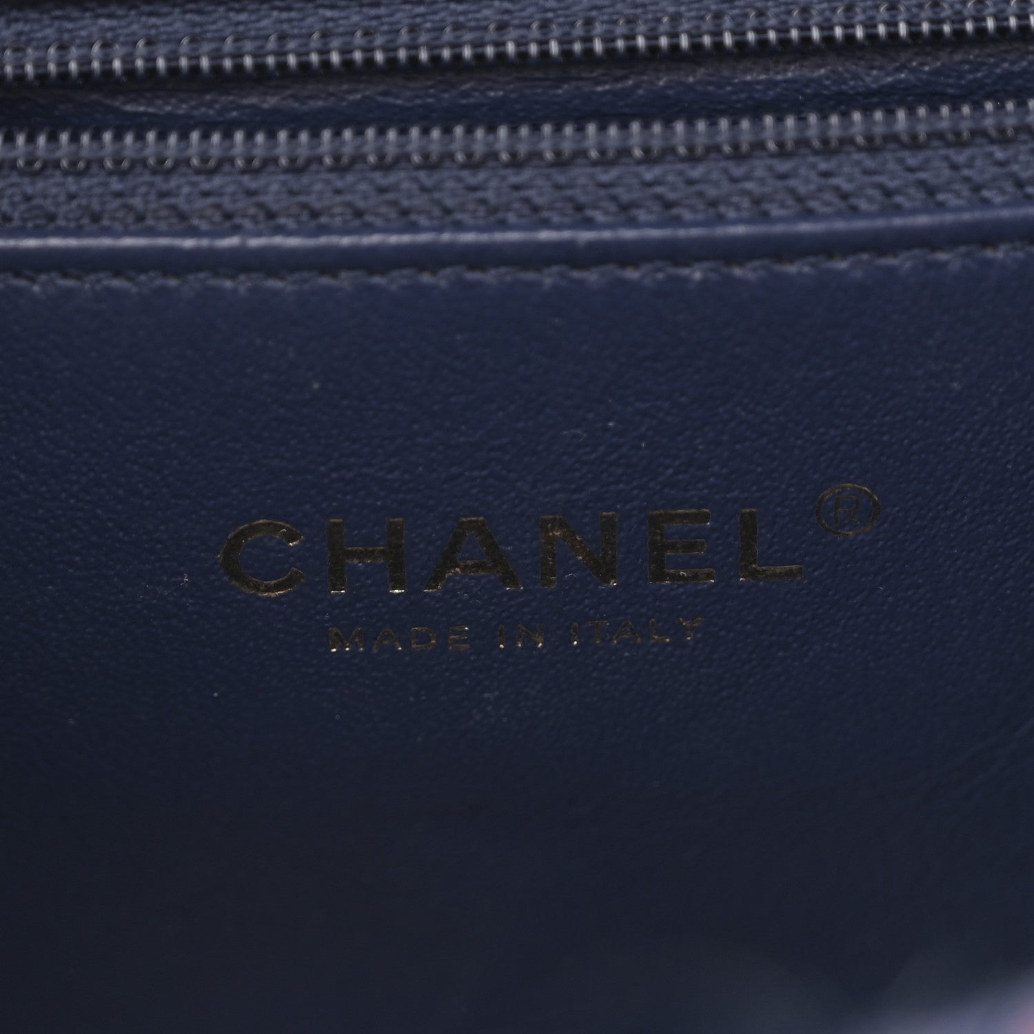 Tweed Watersnake Quilted Medium CC Filigree Flap Blue