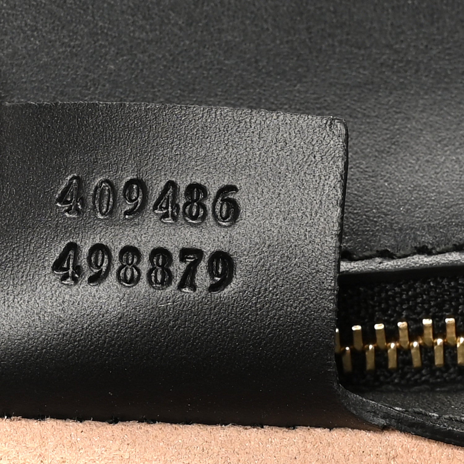 Guccissima Medium Padlock Shoulder Bag Black