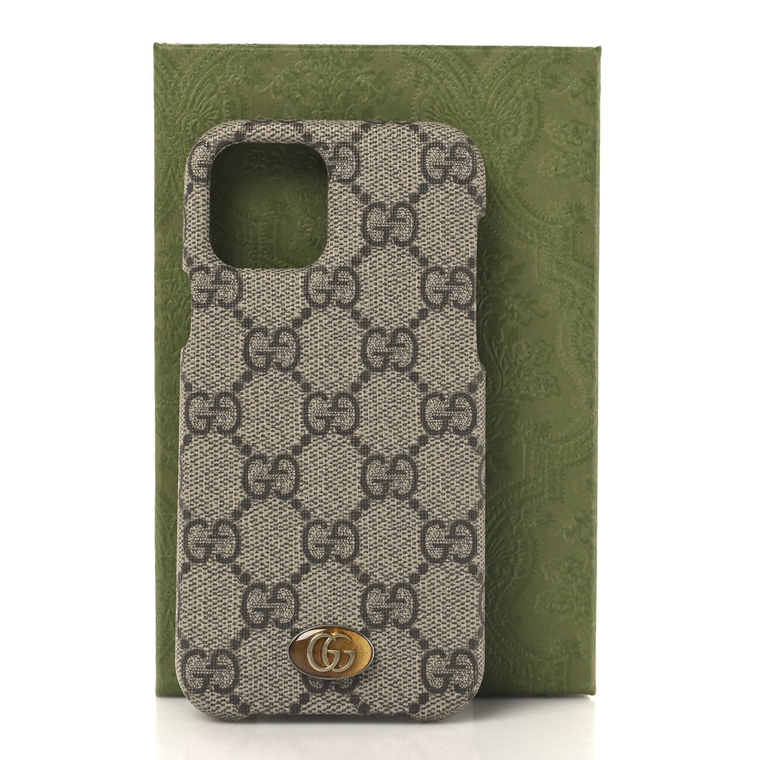 GG Supreme Monogram Ophidia iPhone 12/12 Pro Case