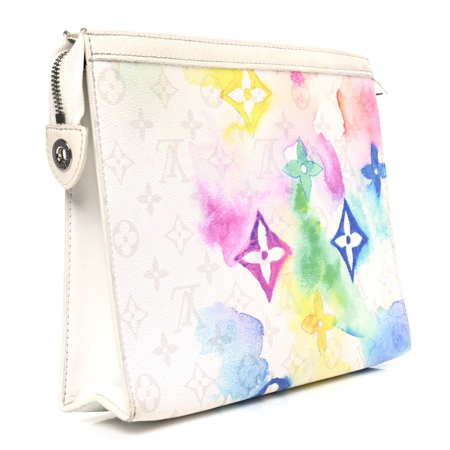 Monogram Watercolor Pochette Voyage MM Multicolor