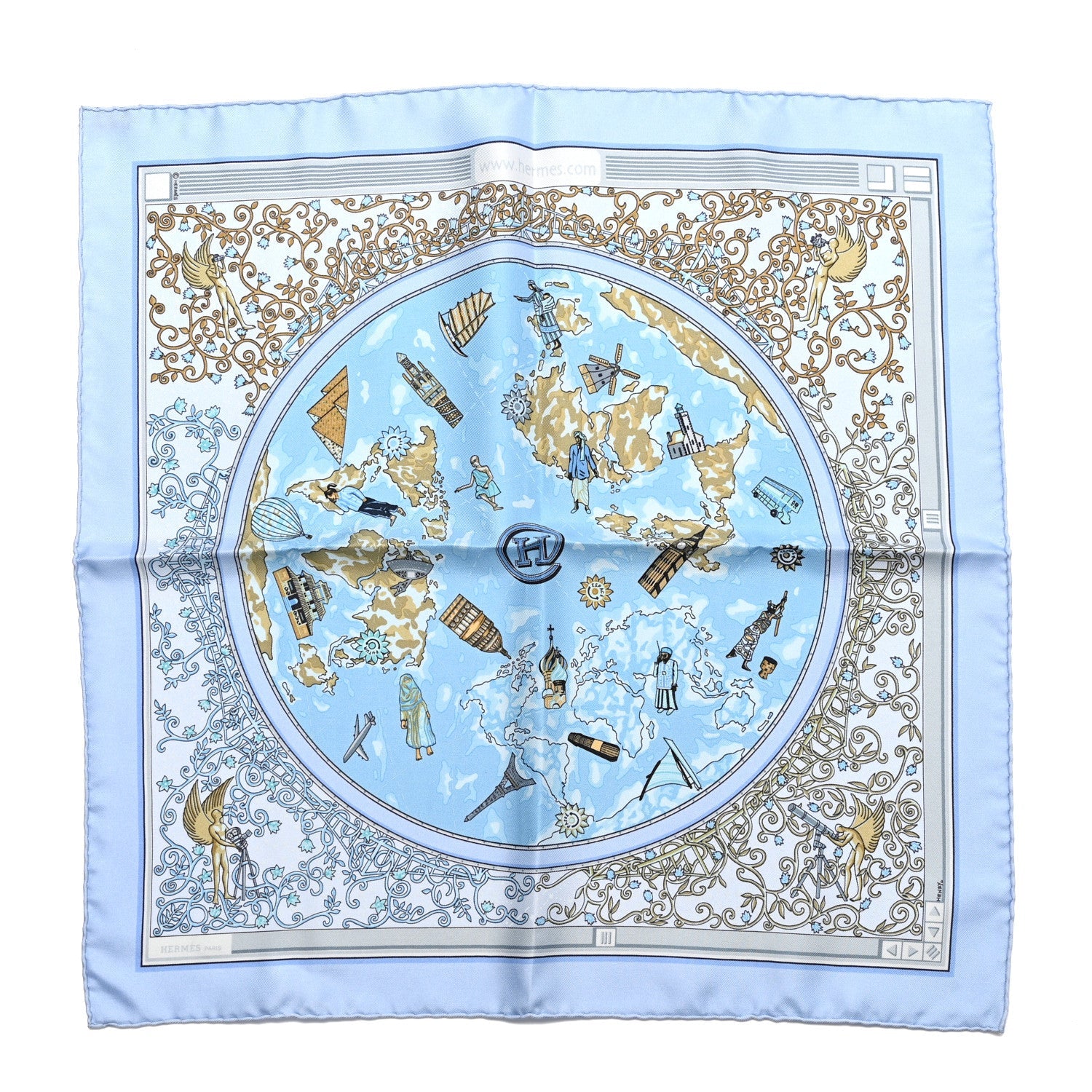 Silk www.hermes.com Scarf 45