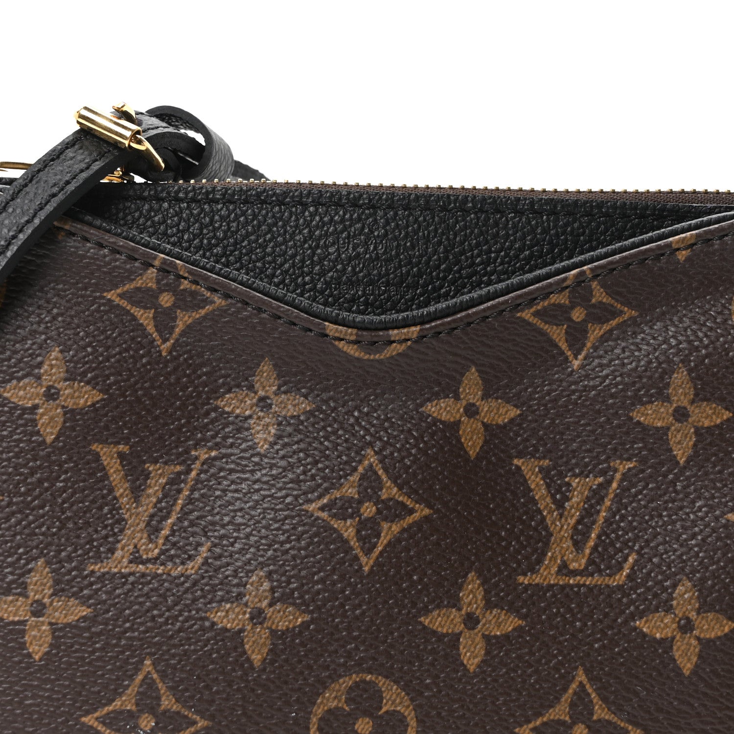Monogram Pallas Clutch Black
