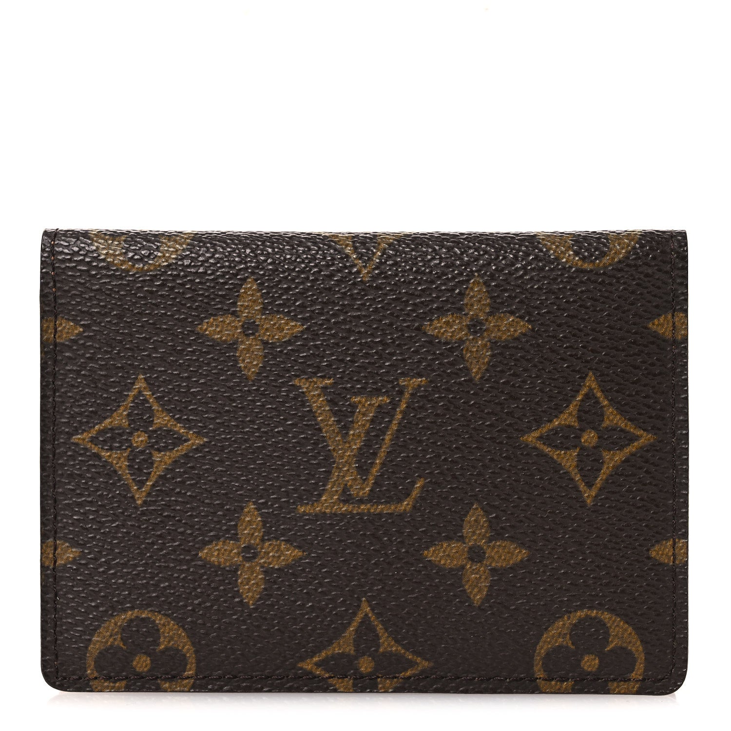 Monogram Porte 2 Cartes Vertical Card Holder