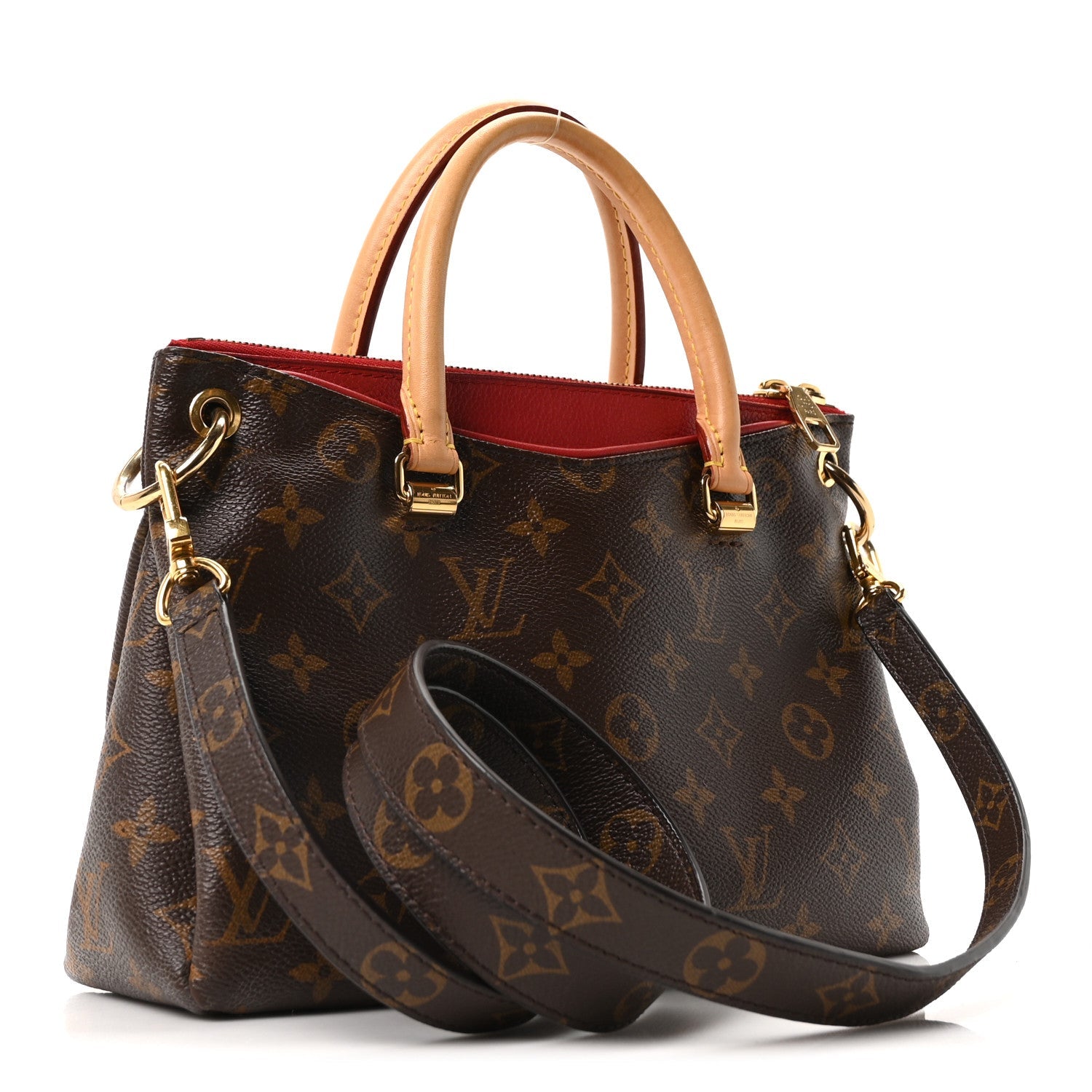 Monogram Pallas BB Cherry