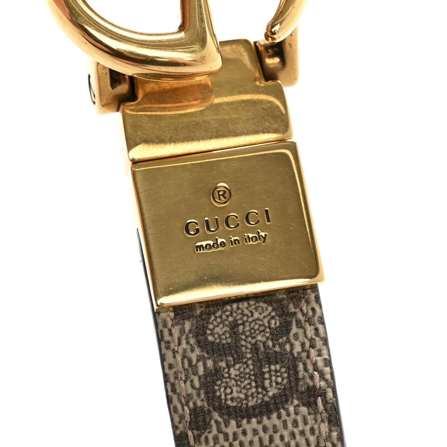 GG Supreme Monogram Plutone Calfskin Double G Reversible 20mm 110 44 Belt