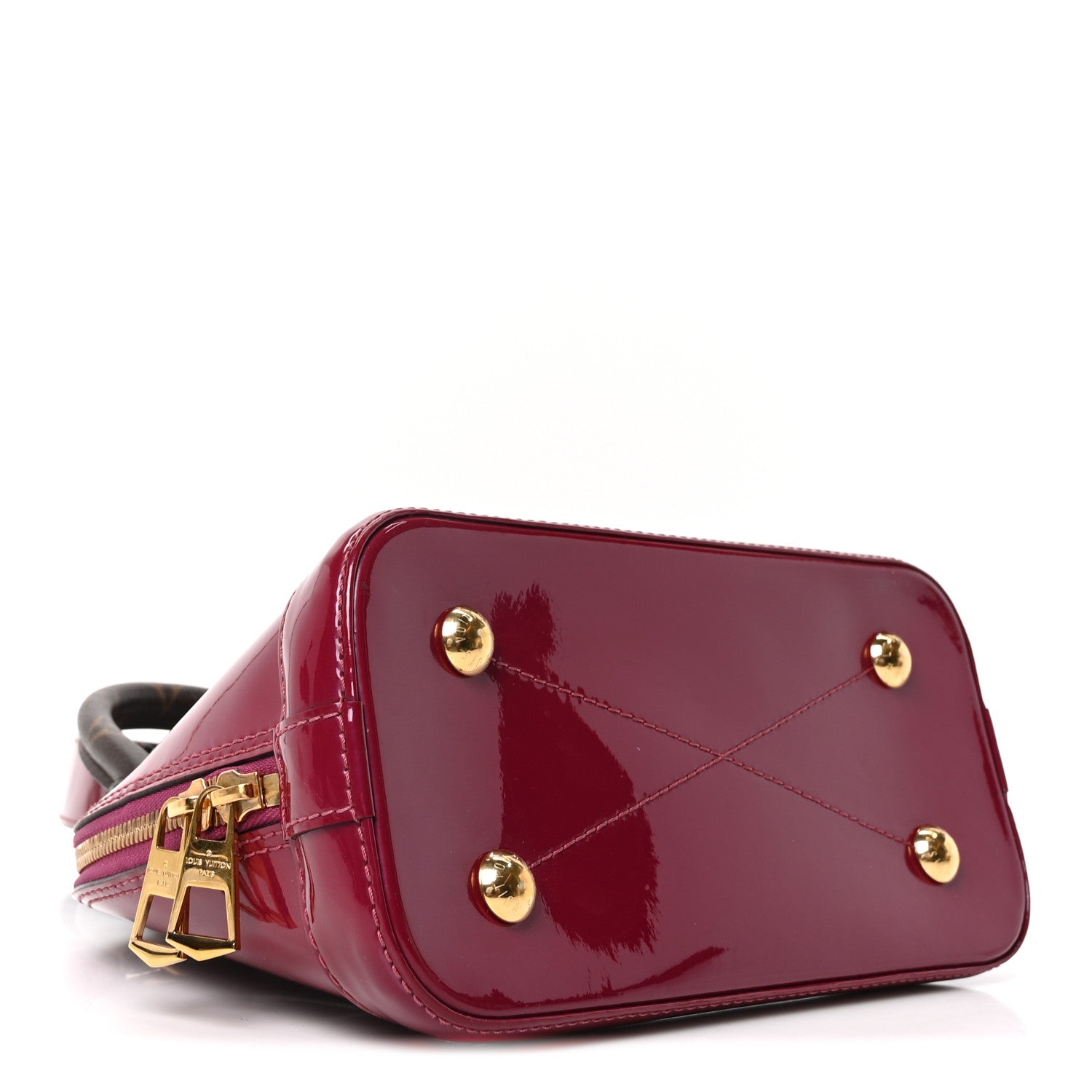 Patent Monogram Alma BB Magenta