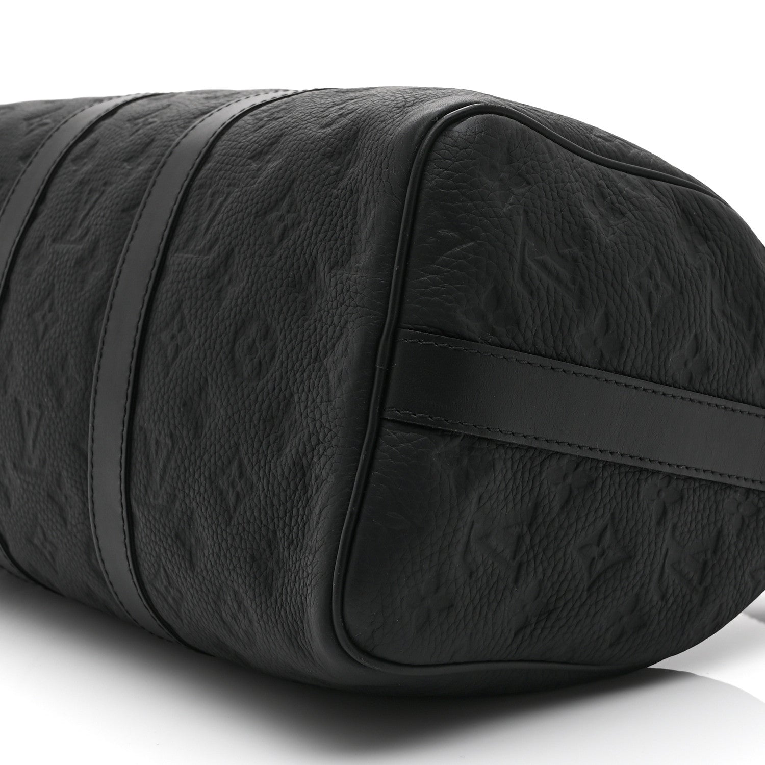 Monogram Taurillon Keepall Bandouliere 35 Black