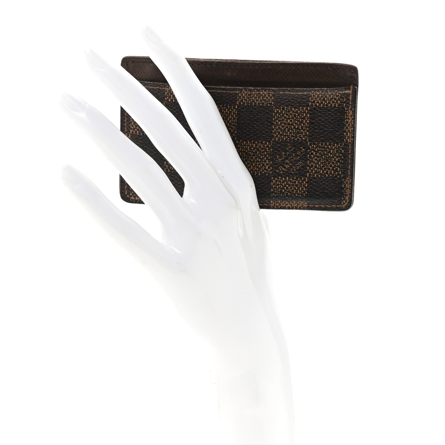 Damier Ebene Card Holder