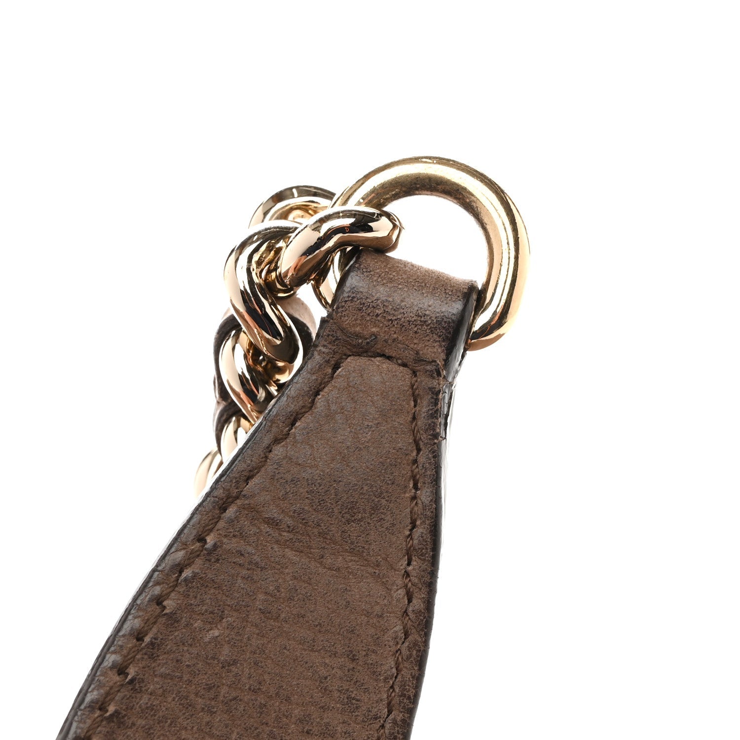 Vitello Range Medium Soho Chain Shoulder Bag Grey Field