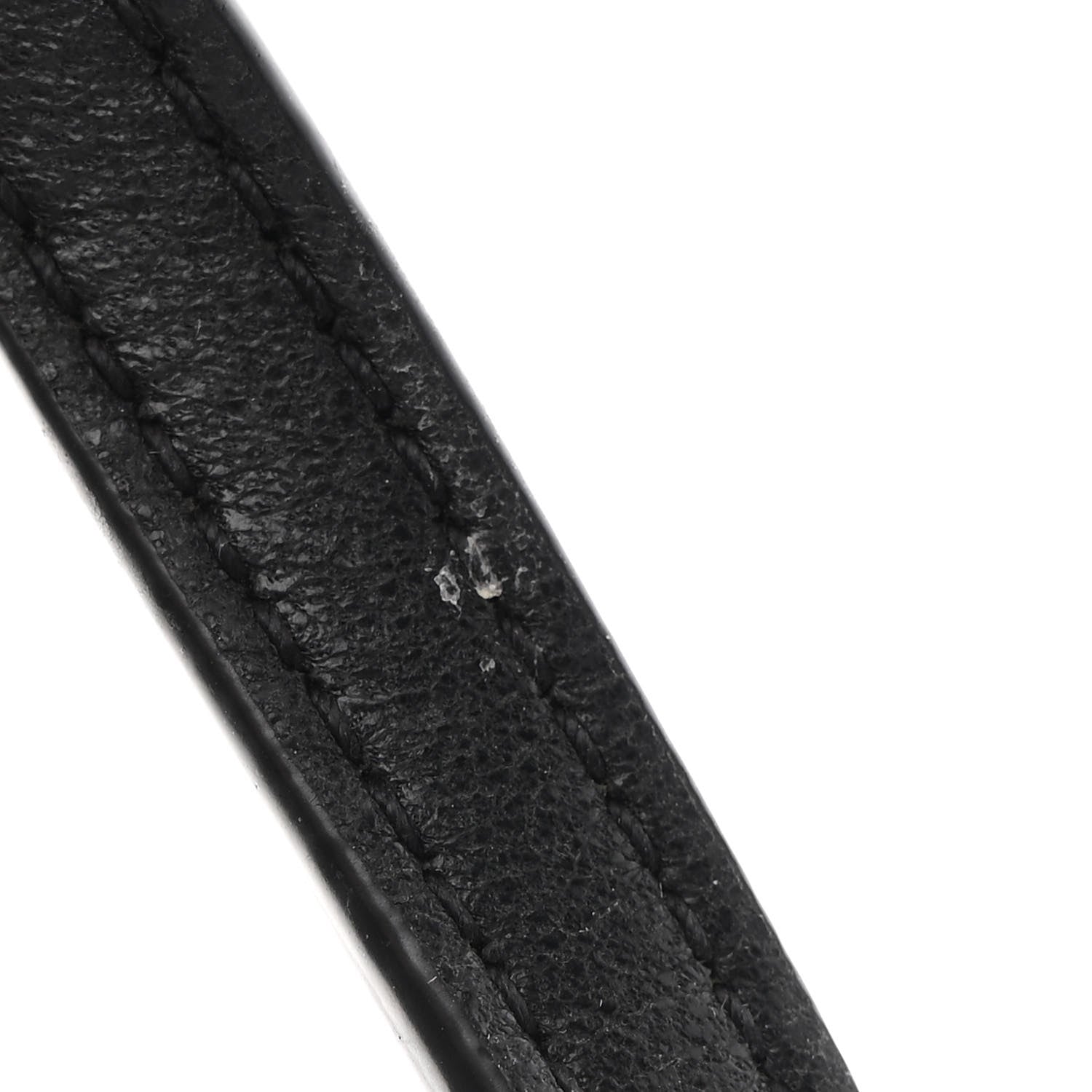 Lambskin Quilted Monogram Mini Nolita Black